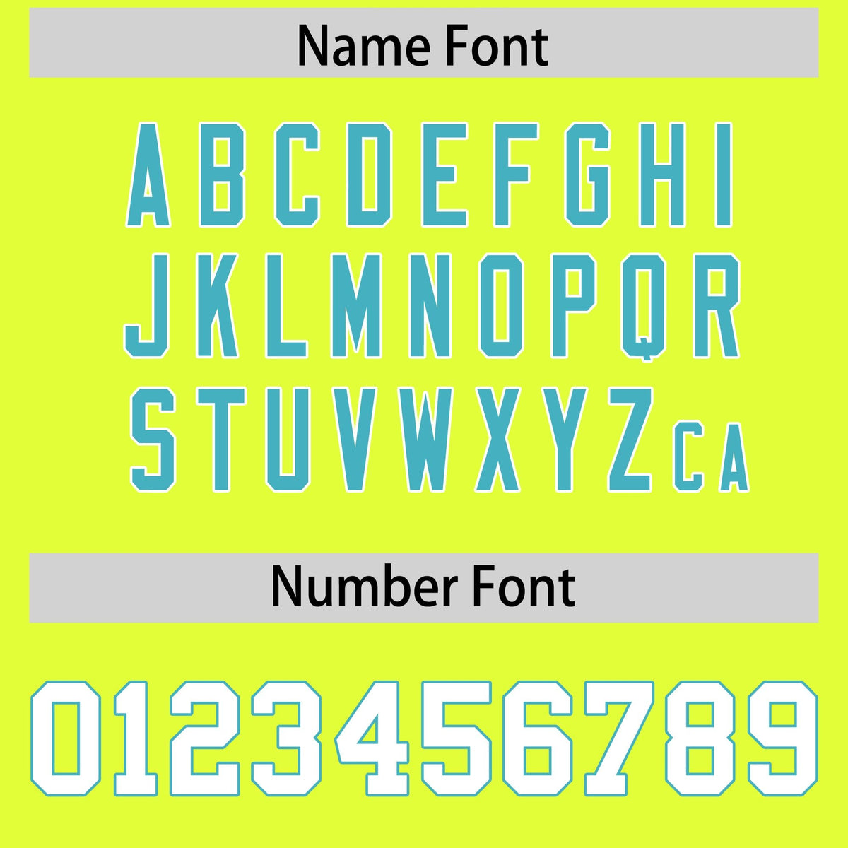 Custom Fluorescent Green Sky Blue Side Stripe Pattern Authentic Football Jersey