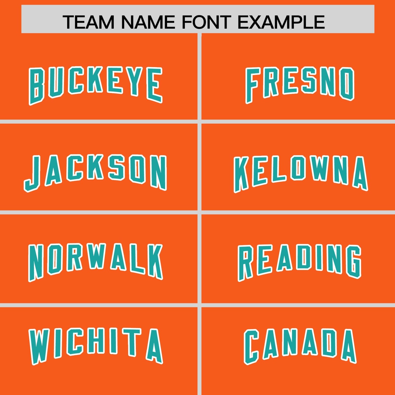 Custom Orange Aqua Side Stripe Pattern Authentic Football Jersey