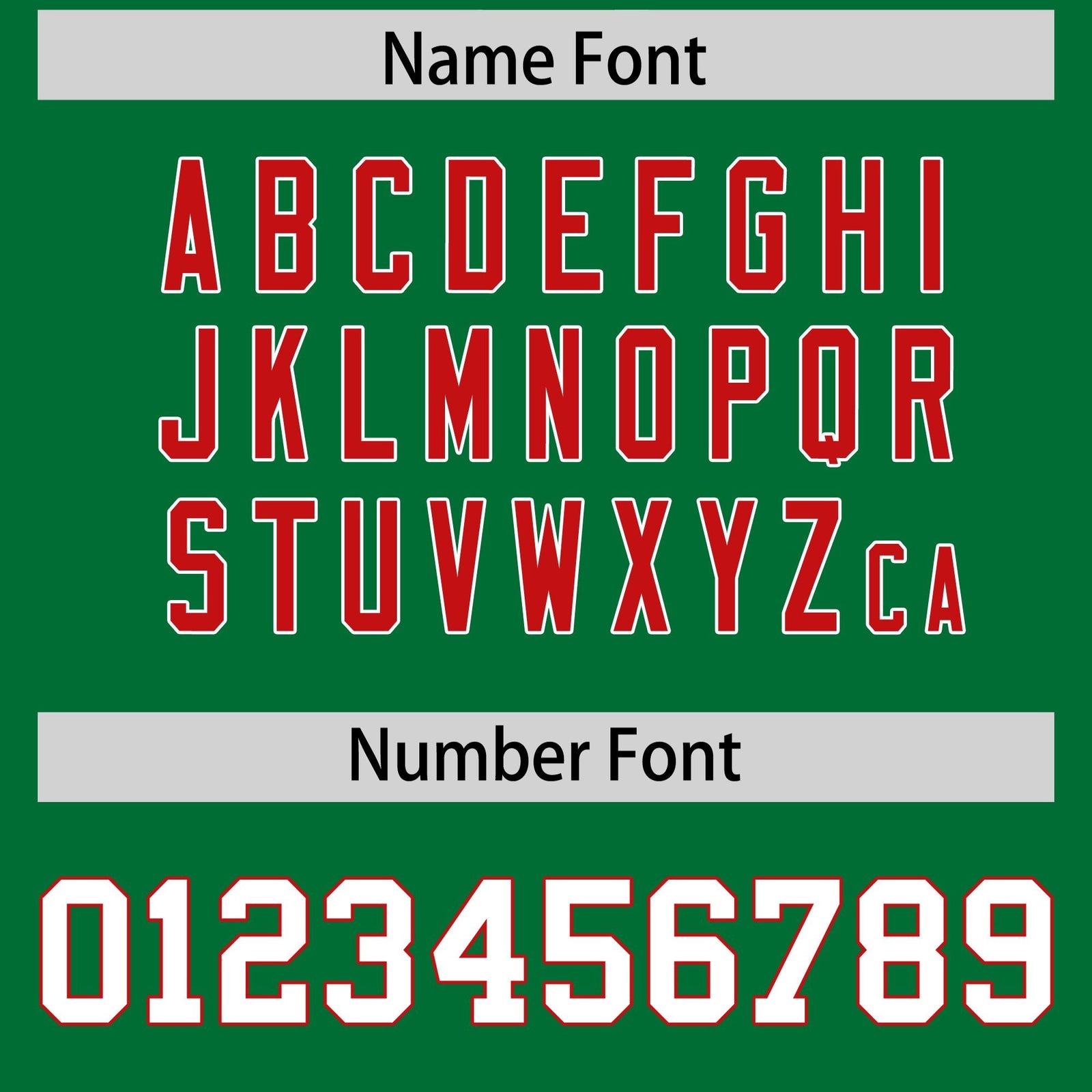 Custom Kelly Green Red Side Stripe Pattern Authentic Football Jersey