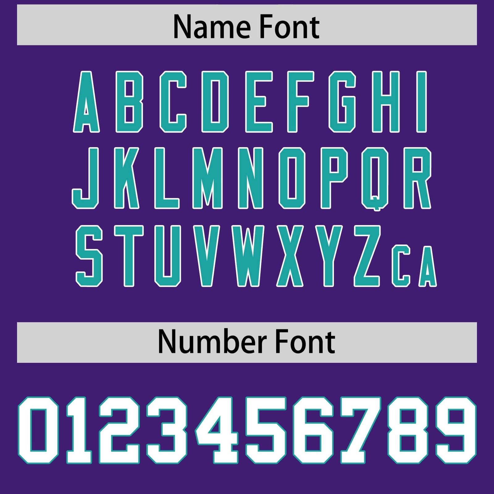 Custom Purple Aqua Side Stripe Pattern Authentic Football Jersey