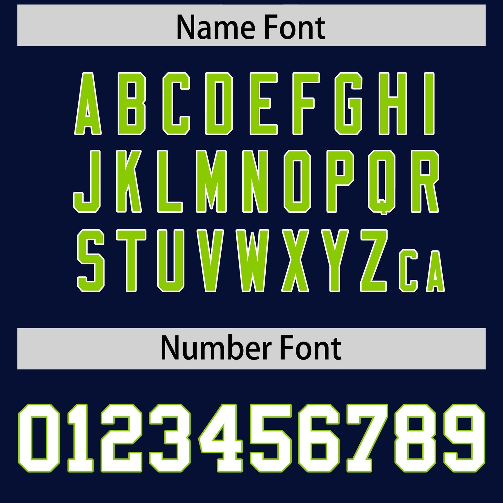 Custom Navy Neon Green Side Stripe Pattern Authentic Football Jersey