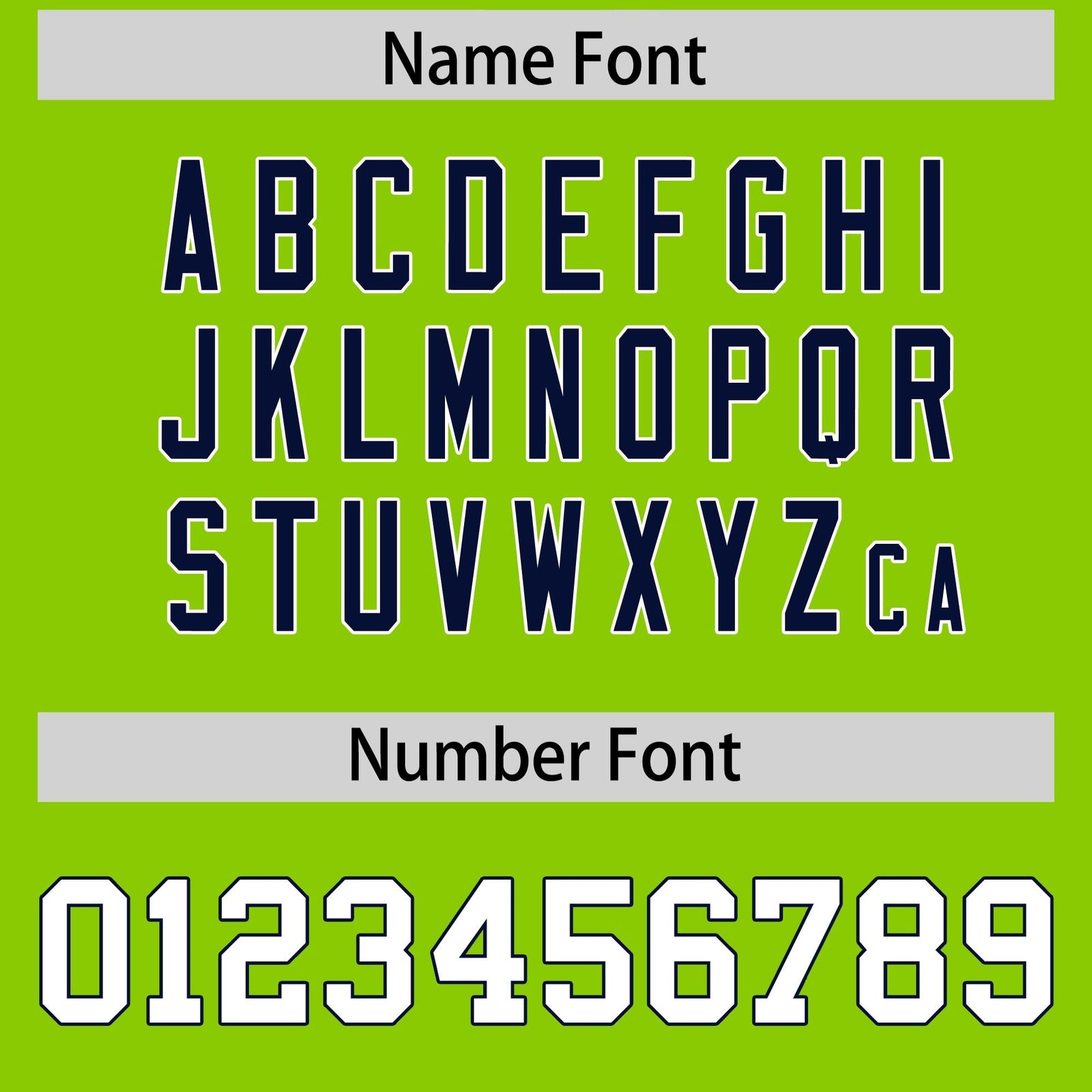 Custom Neon Green Navy Side Stripe Pattern Authentic Football Jersey