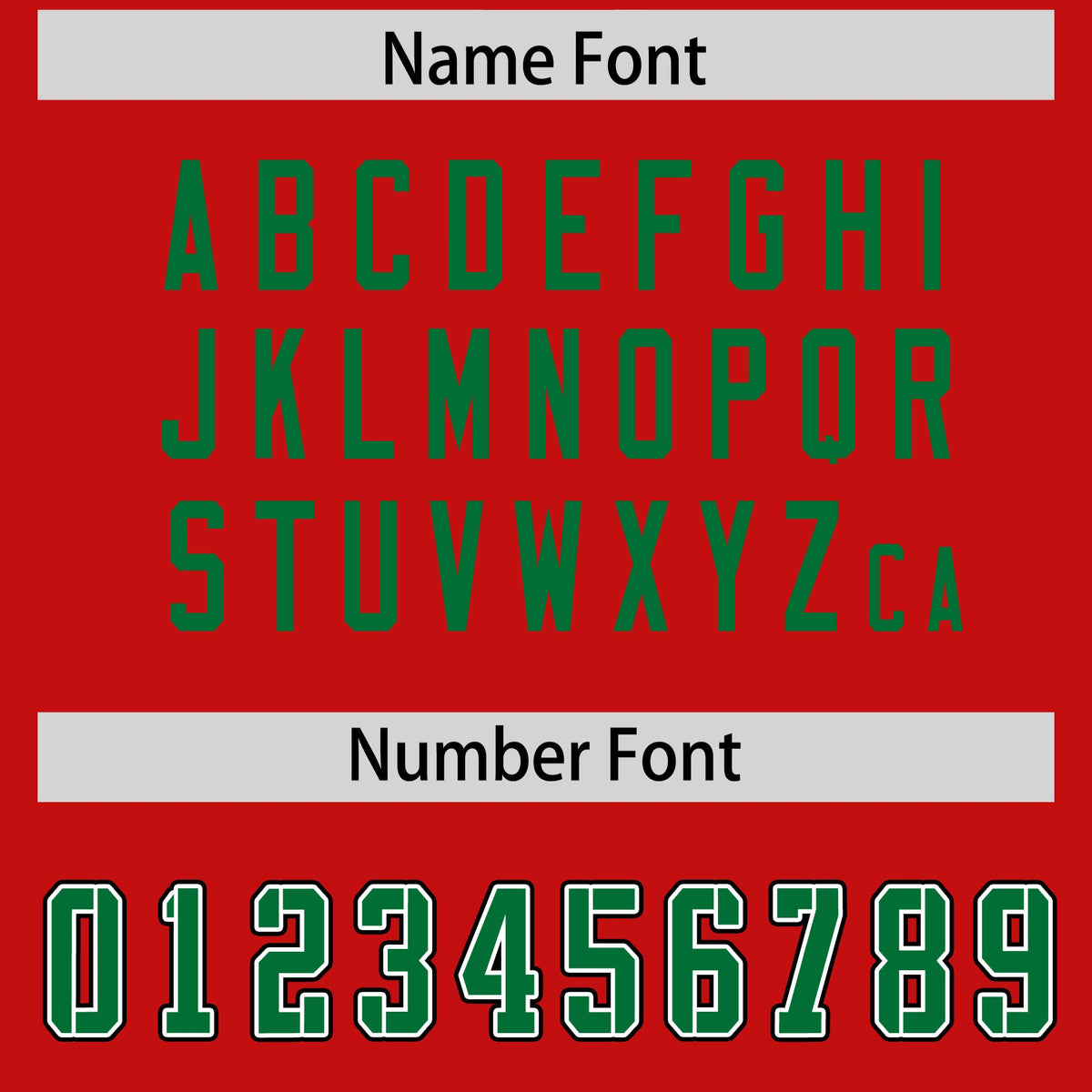 Custom Red Kelly Green Personalized Neckline Square Classic Authentic Football Jersey