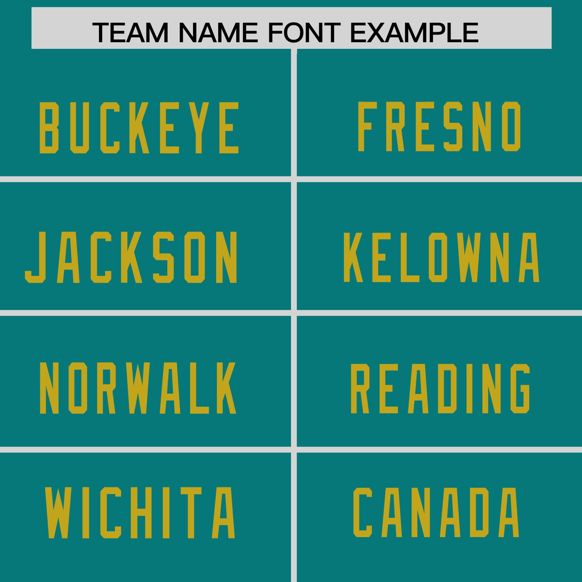 Custom Aqua Old Gold Personalized Neckline Square Classic Authentic Football Jersey