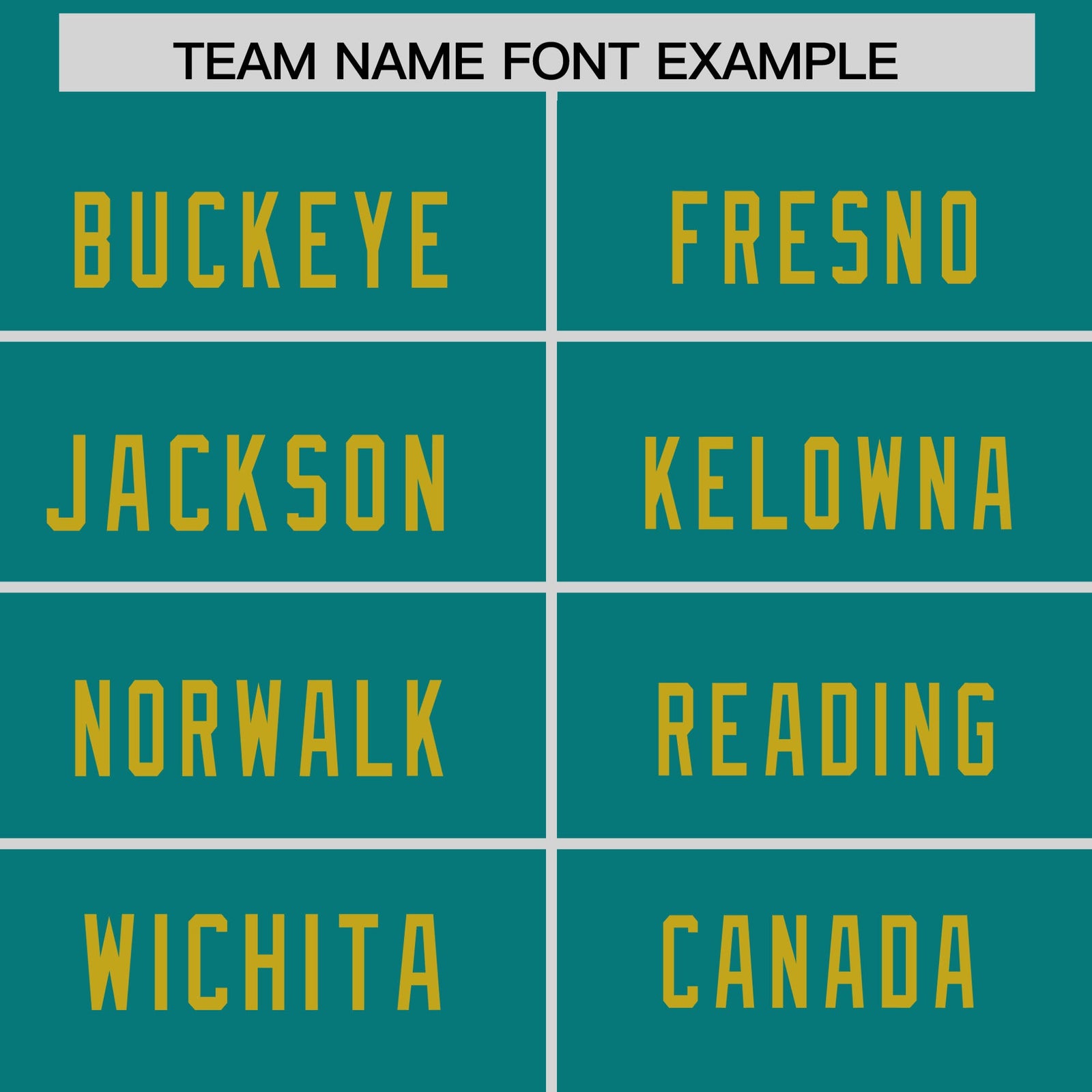 Custom Aqua Old Gold Personalized Neckline Square Classic Authentic Football Jersey