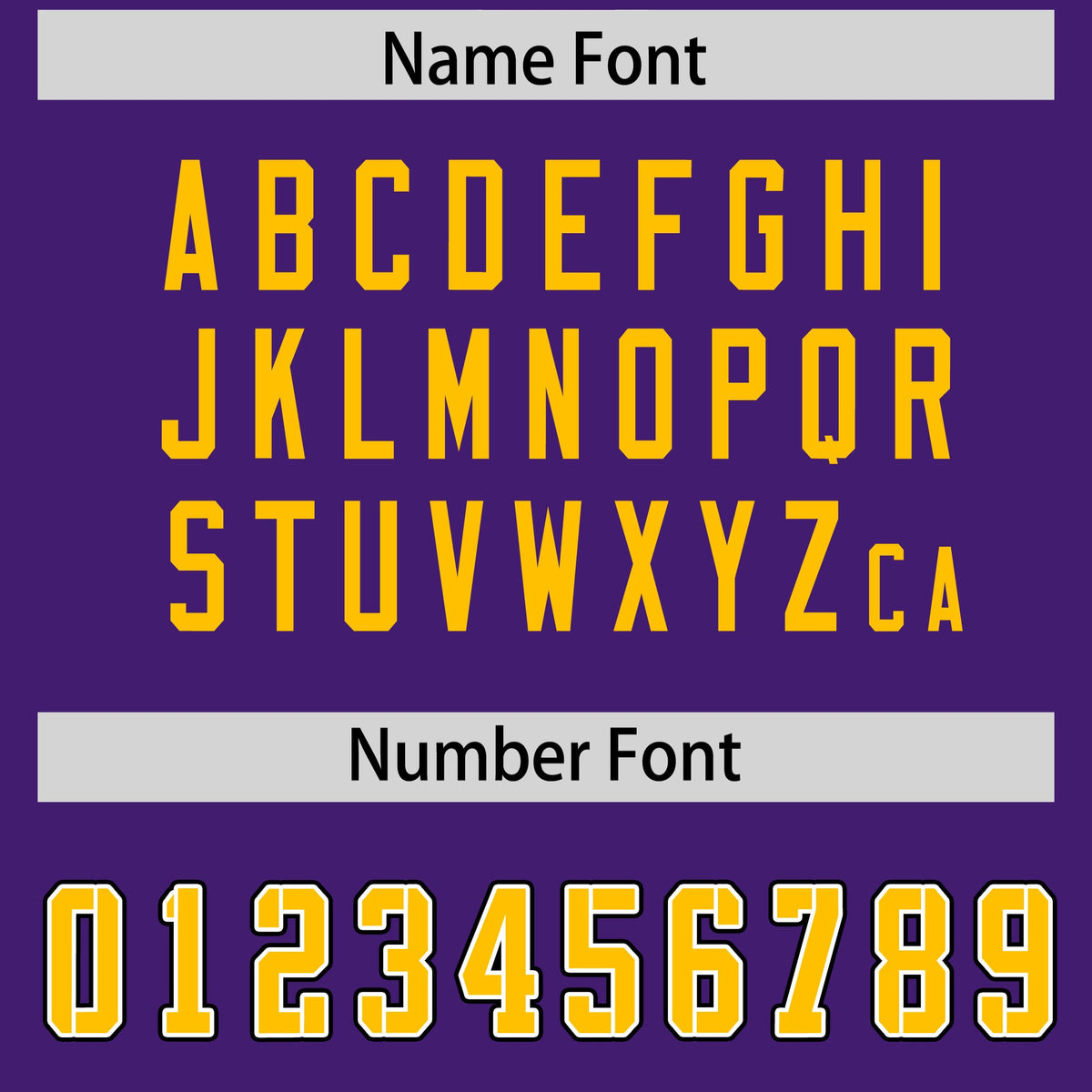 Custom Purple Yellow Personalized Neckline Square Classic Authentic Football Jersey