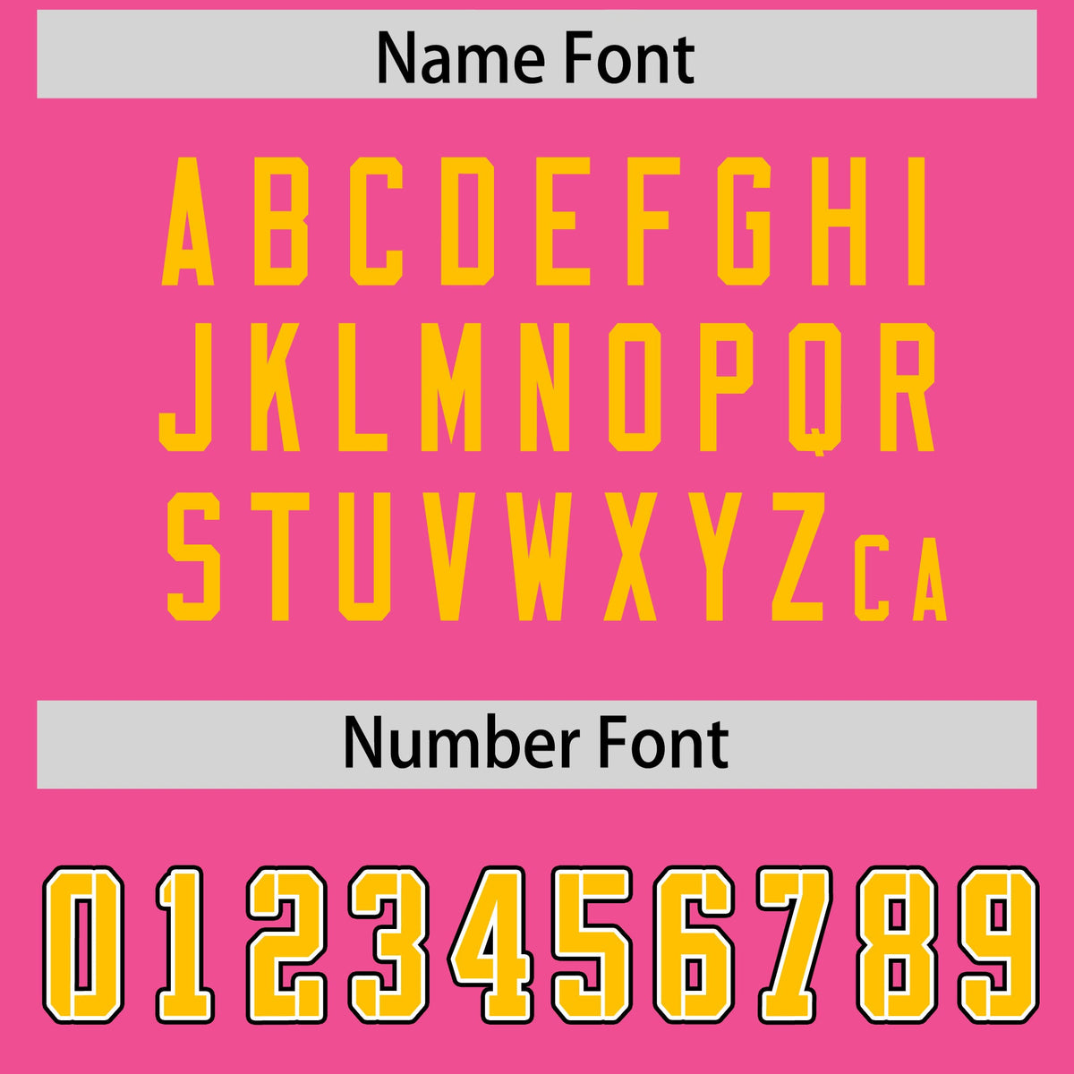 Custom Pink Yellow Personalized Neckline Square Classic Authentic Football Jersey