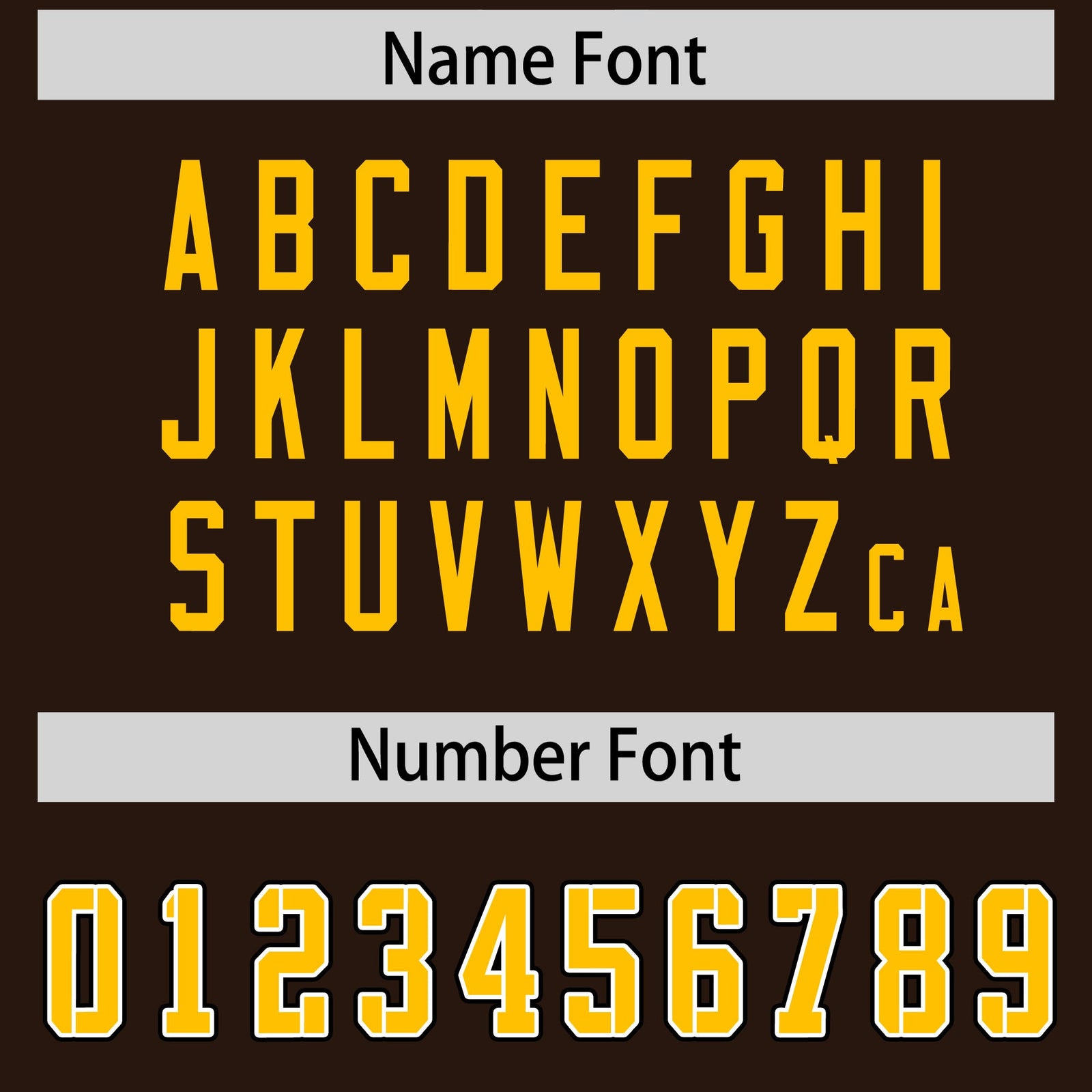 Custom Brown Yellow Personalized Neckline Square Classic Authentic Football Jersey
