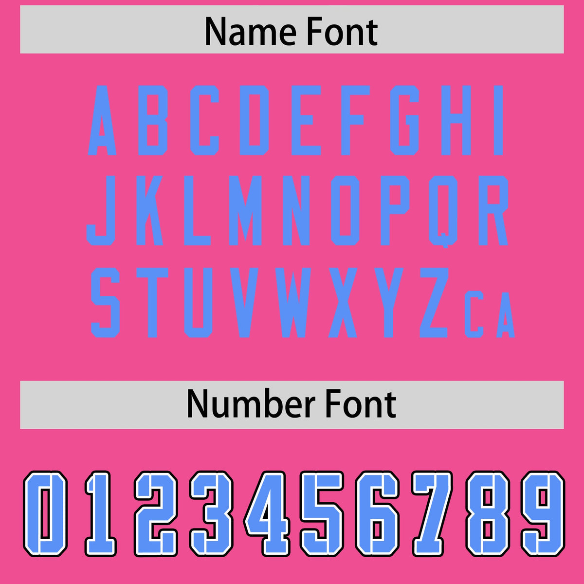 Custom Pink Powder Blue Personalized Neckline Square Classic Authentic Football Jersey