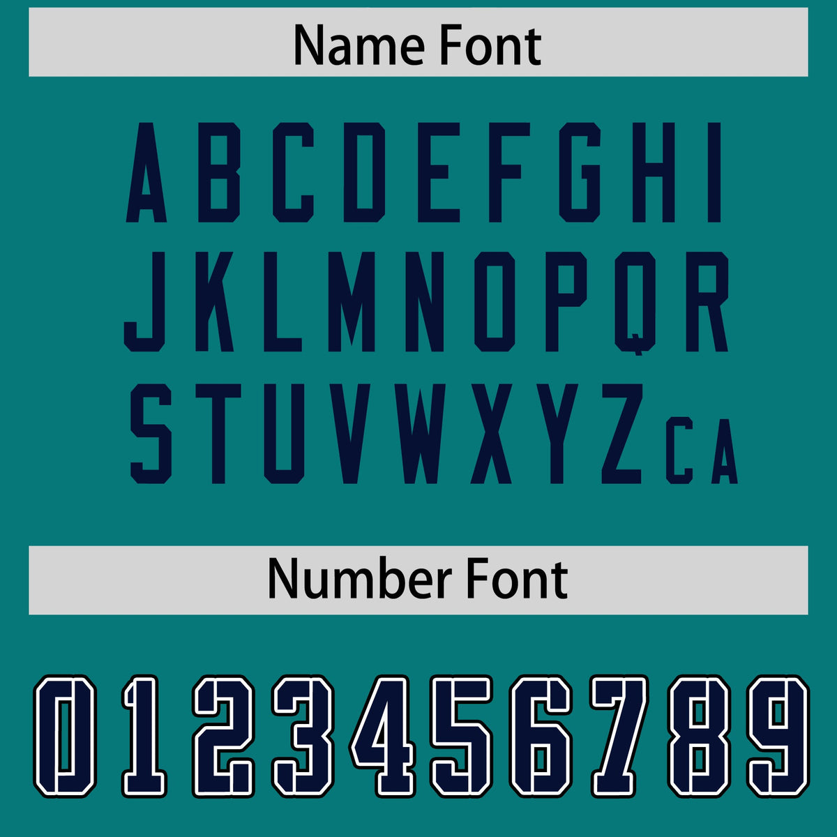 Custom Aqua Navy Personalized Neckline Square Classic Authentic Football Jersey