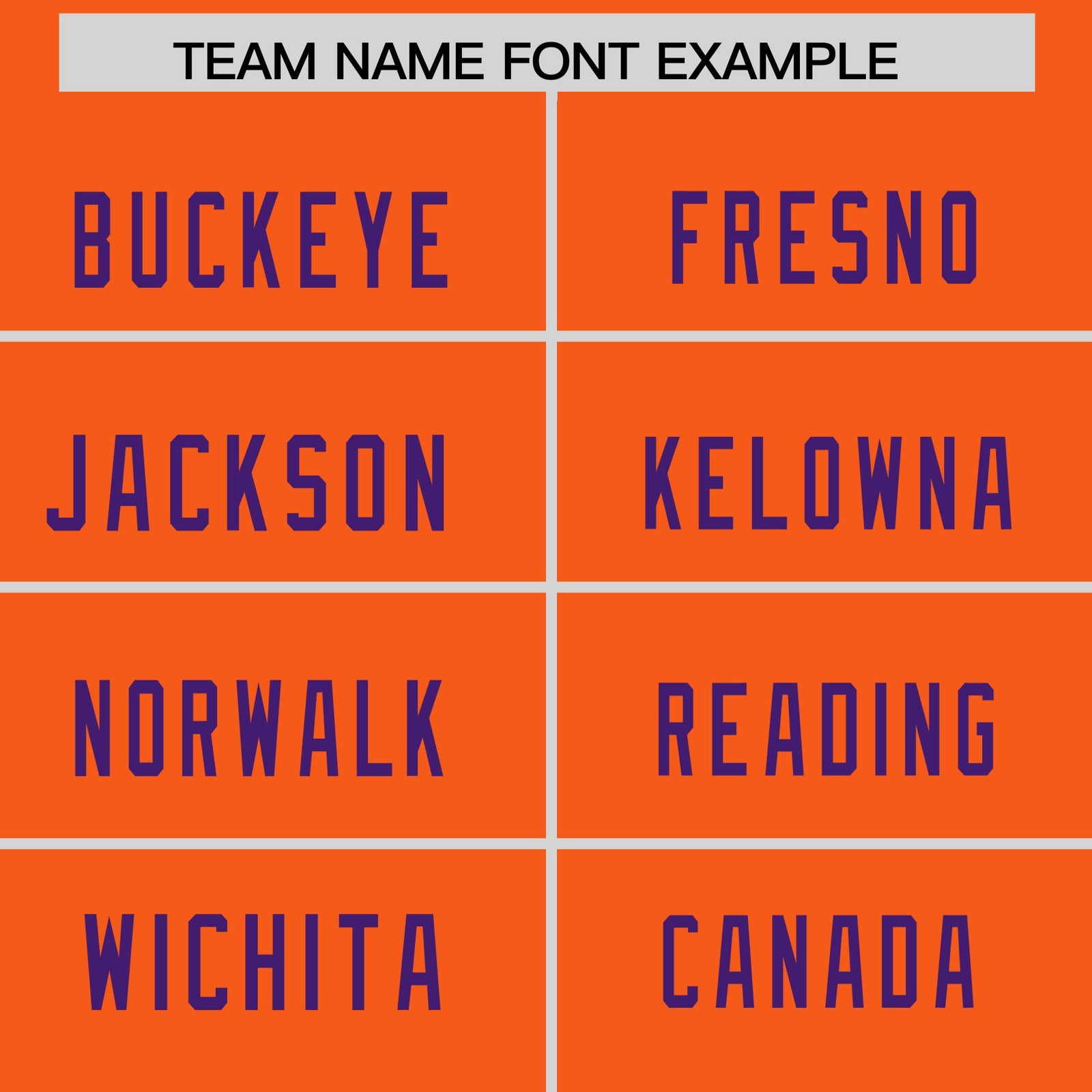 Custom Orange Purple Personalized Neckline Square Classic Authentic Football Jersey