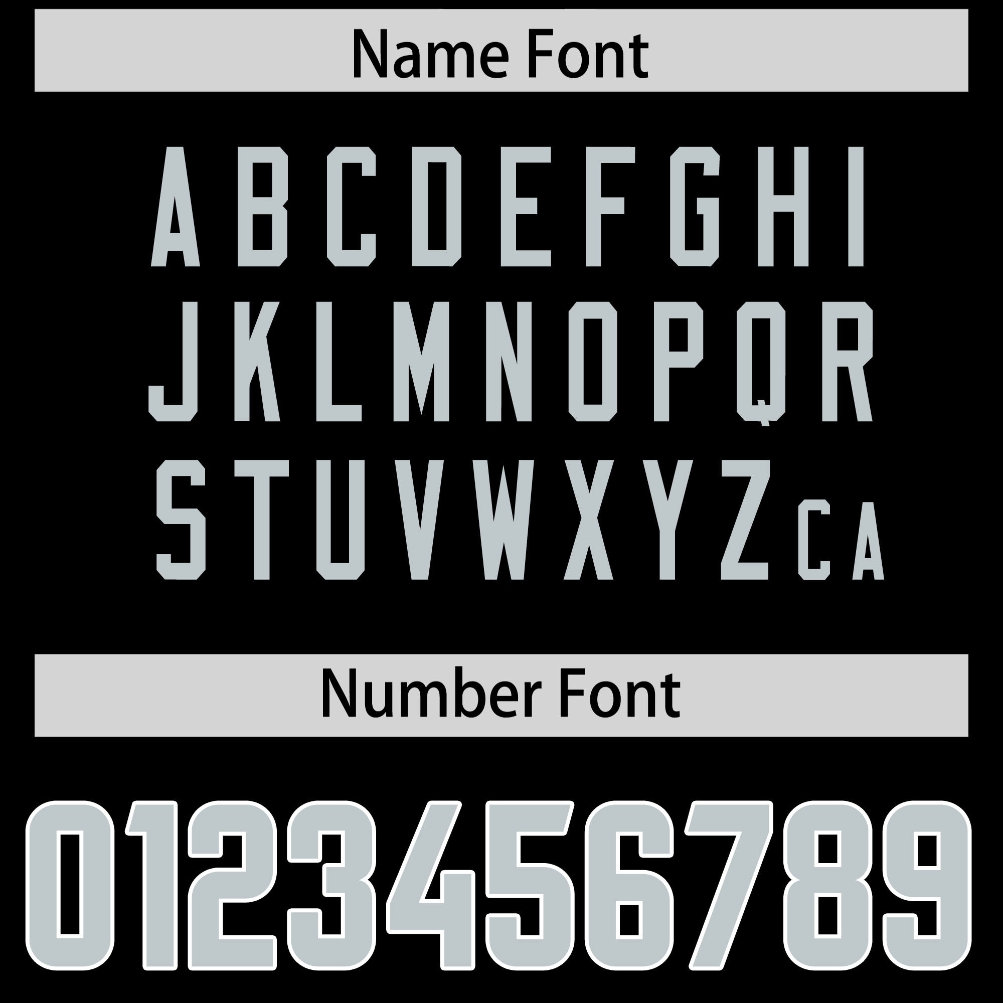 Custom Black Silver Personalized Neckline Square Classic Authentic Football Jersey