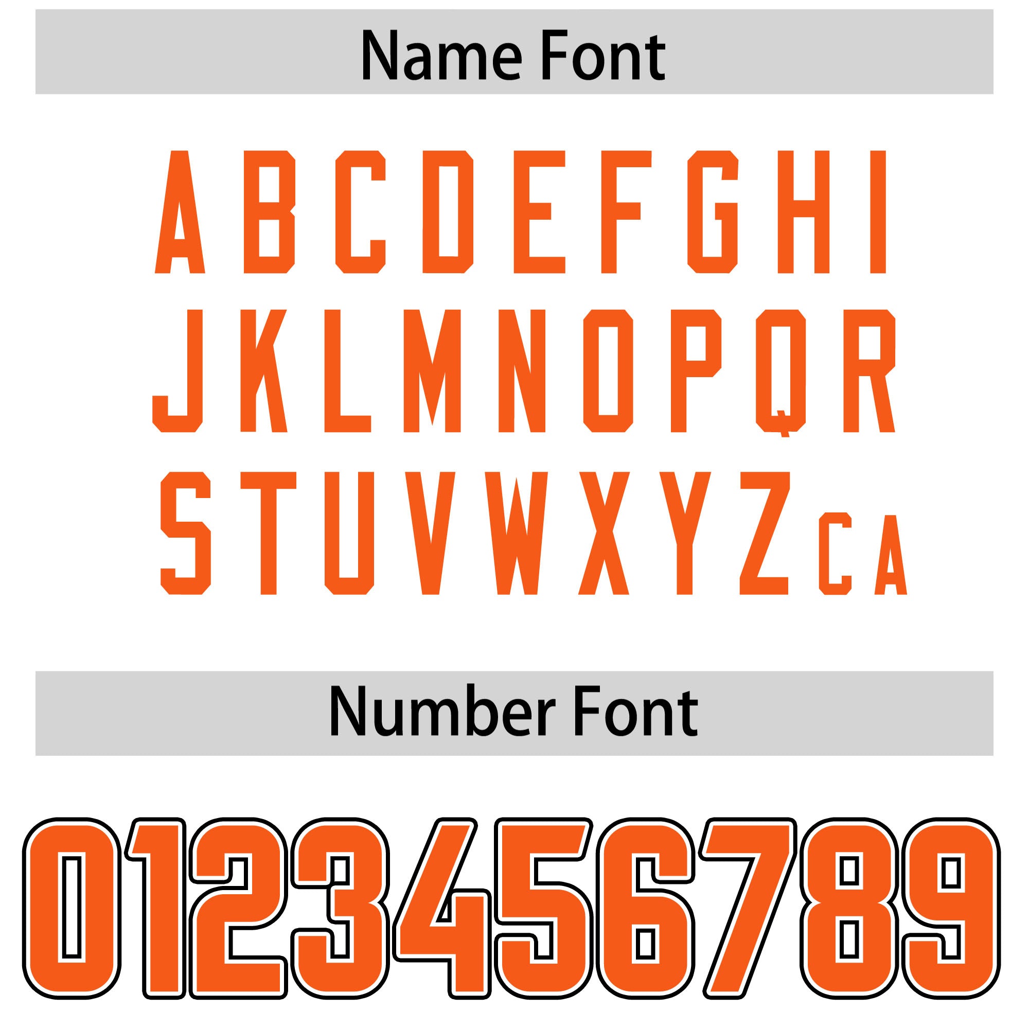 Custom White Orange Personalized Neckline Square Classic Authentic Football Jersey