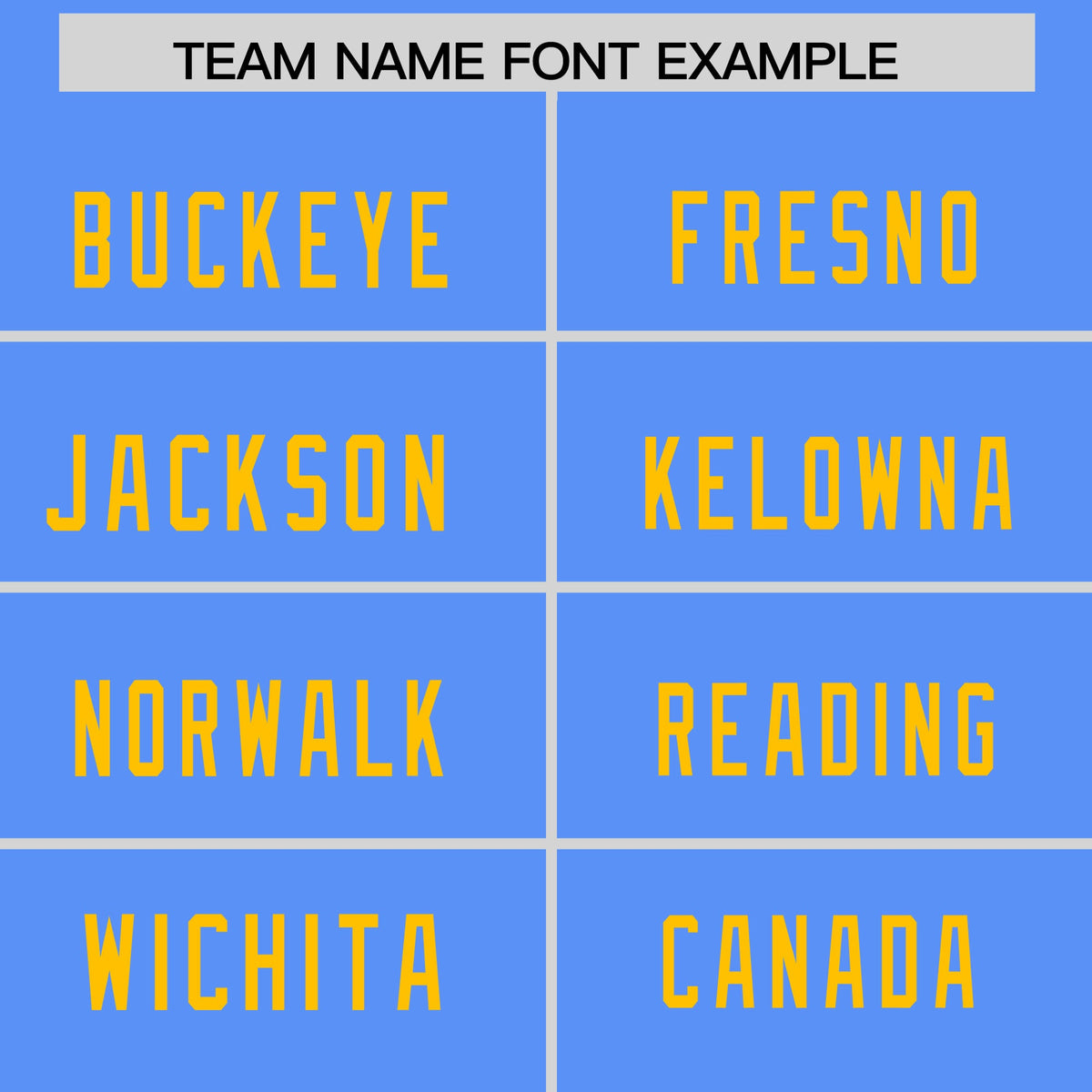 Custom Powder Blue Yellow Personalized Neckline Square Classic Authentic Football Jersey