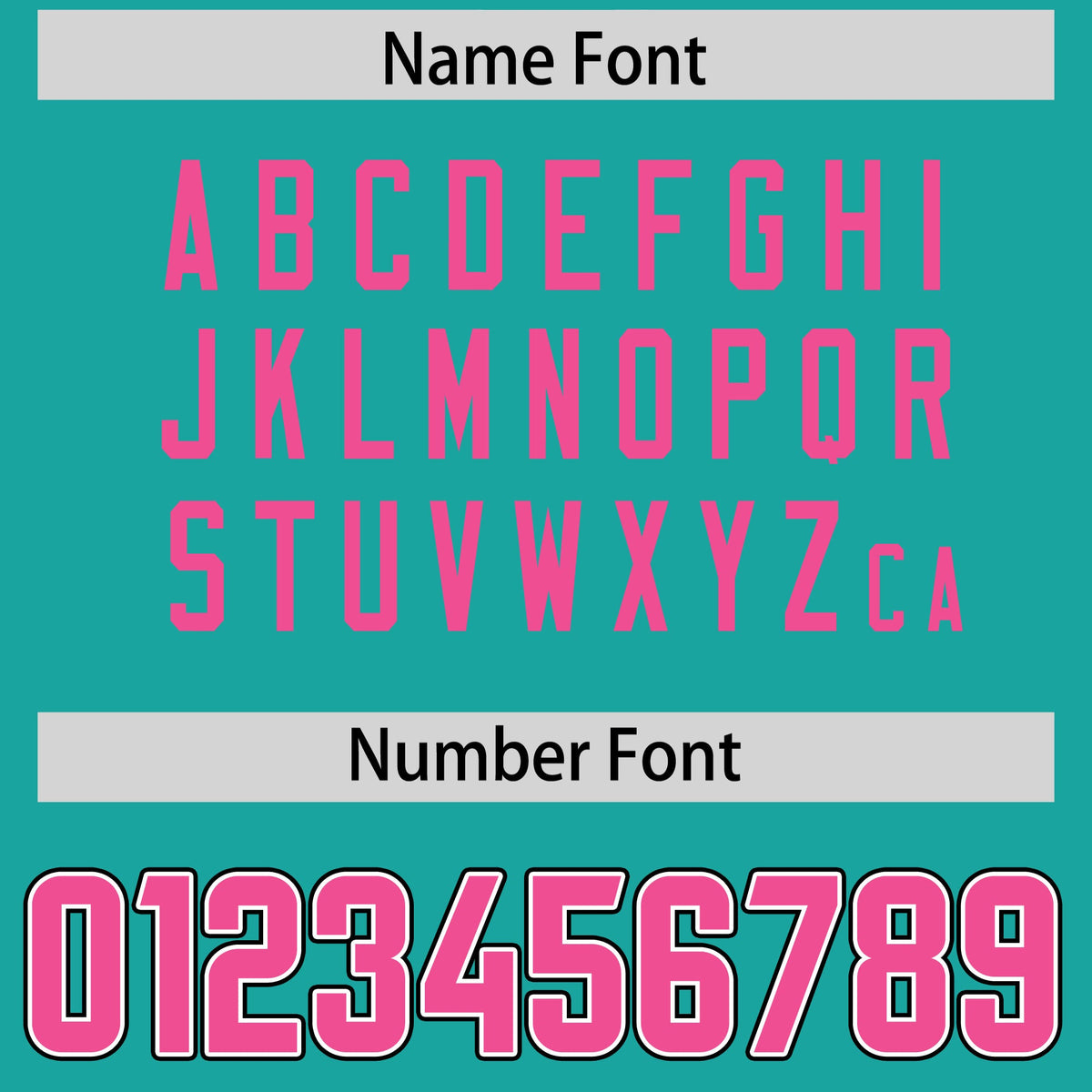 Custom Aqua Pink Personalized Neckline Square Classic Authentic Football Jersey