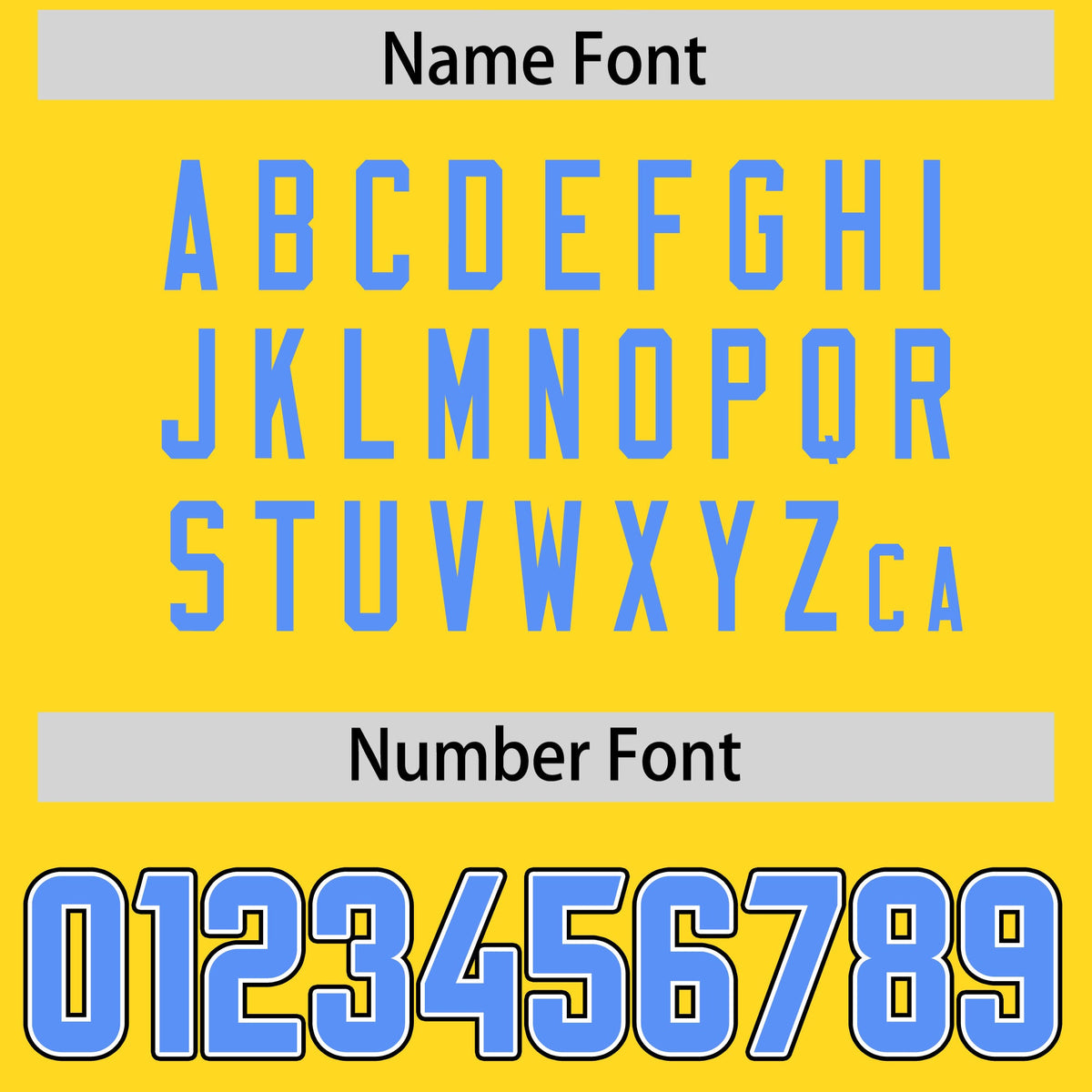 Custom Gold Powder Blue Personalized Neckline Square Classic Authentic Football Jersey