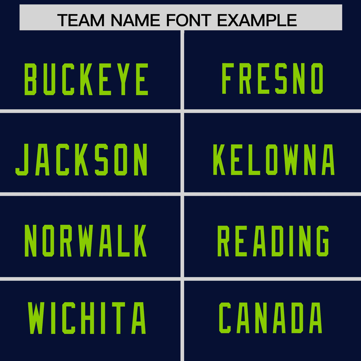 Custom Navy Neon Green Personalized Neckline Square Classic Authentic Football Jersey