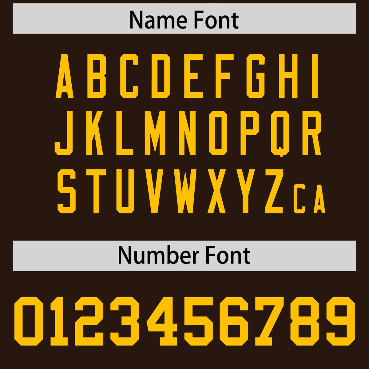 Custom Brown Yellow Personalized Neckline Square Classic Authentic Football Jersey