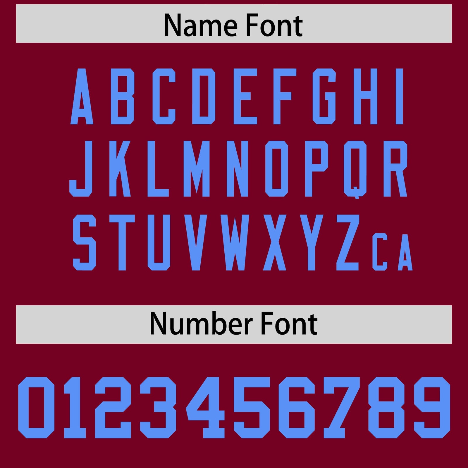 Custom Crimson Powder Blue Personalized Neckline Square Classic Authentic Football Jersey