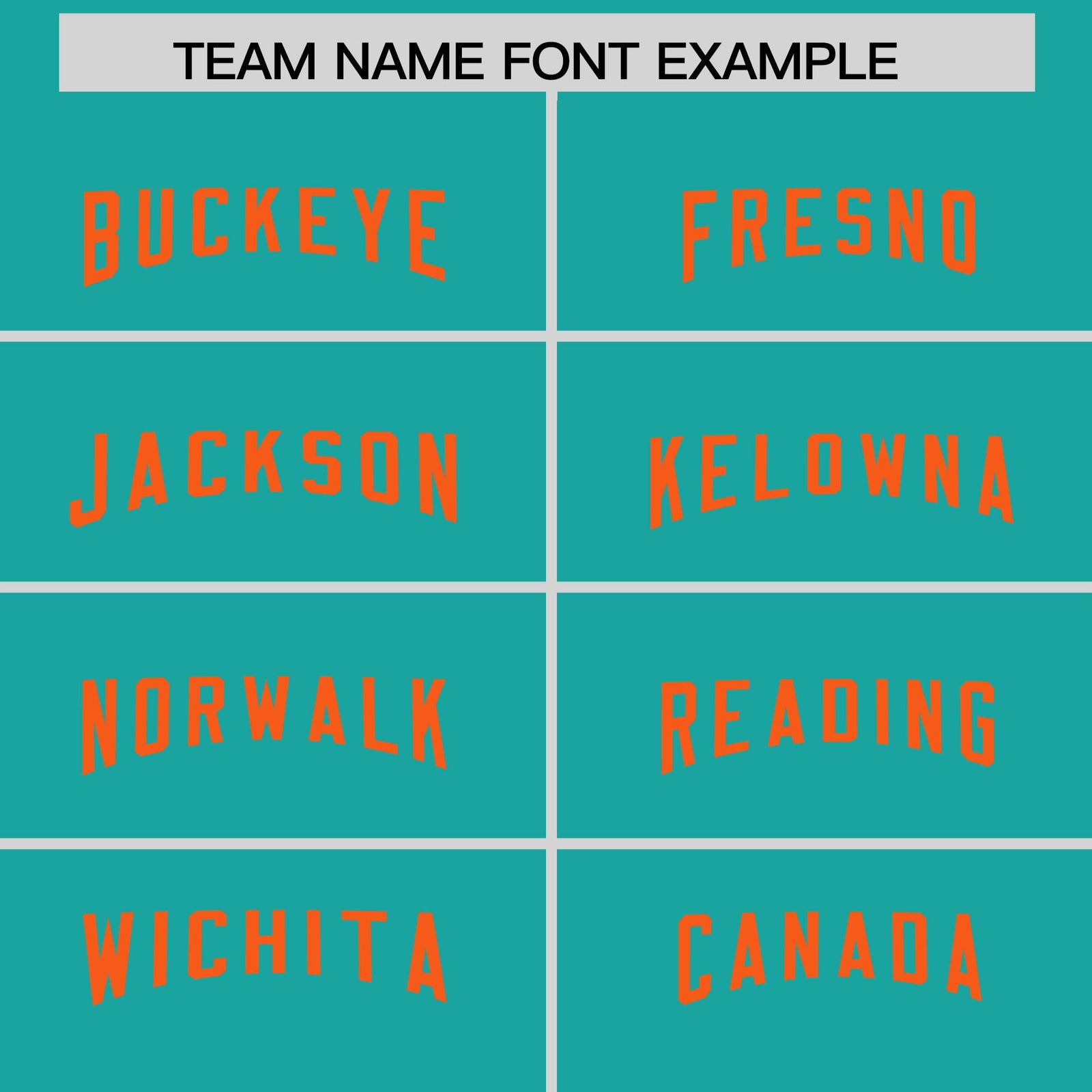 Custom Aqua Orange Personalized Neckline Square Classic Authentic Football Jersey