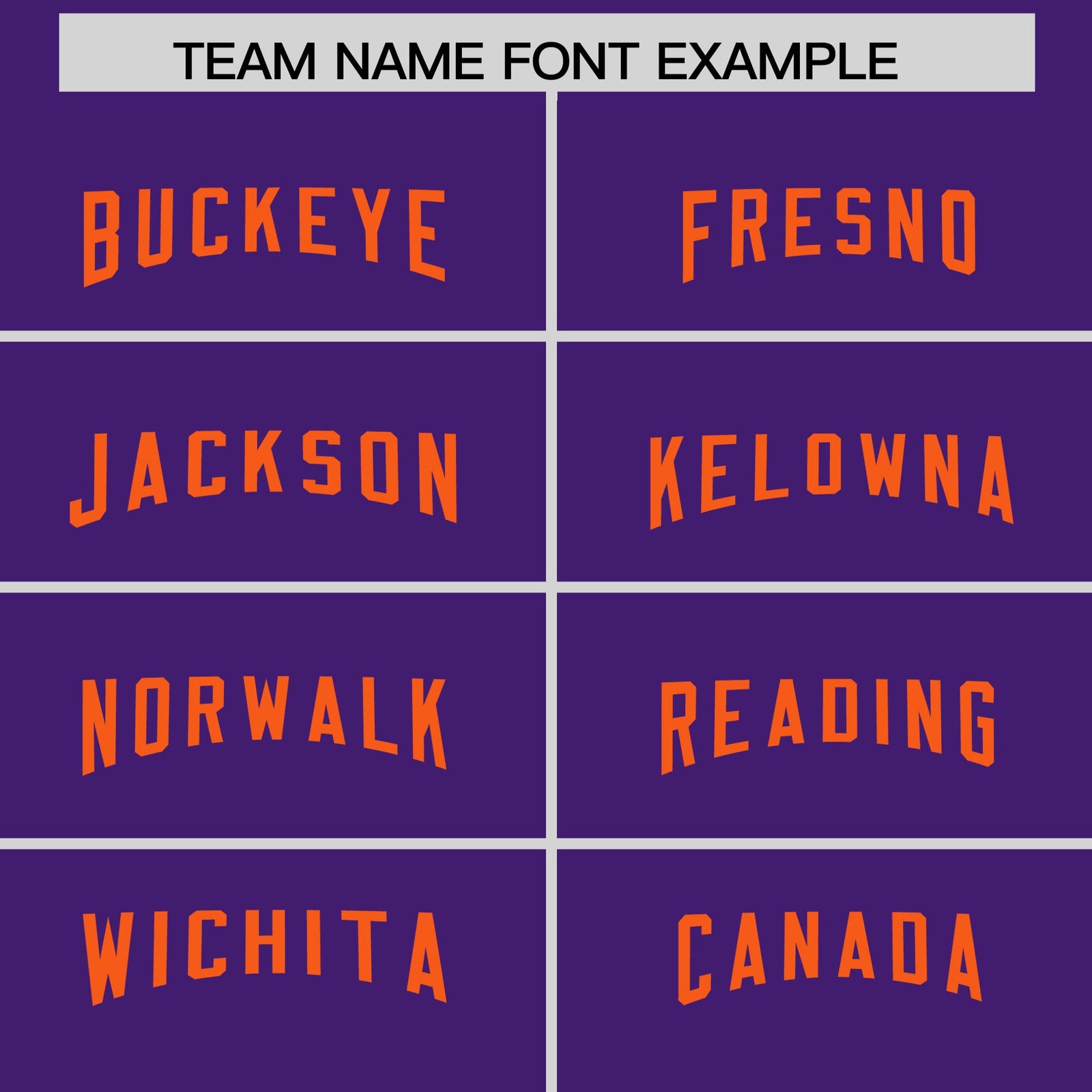 Custom Purple Orange Personalized Neckline Square Classic Authentic Football Jersey