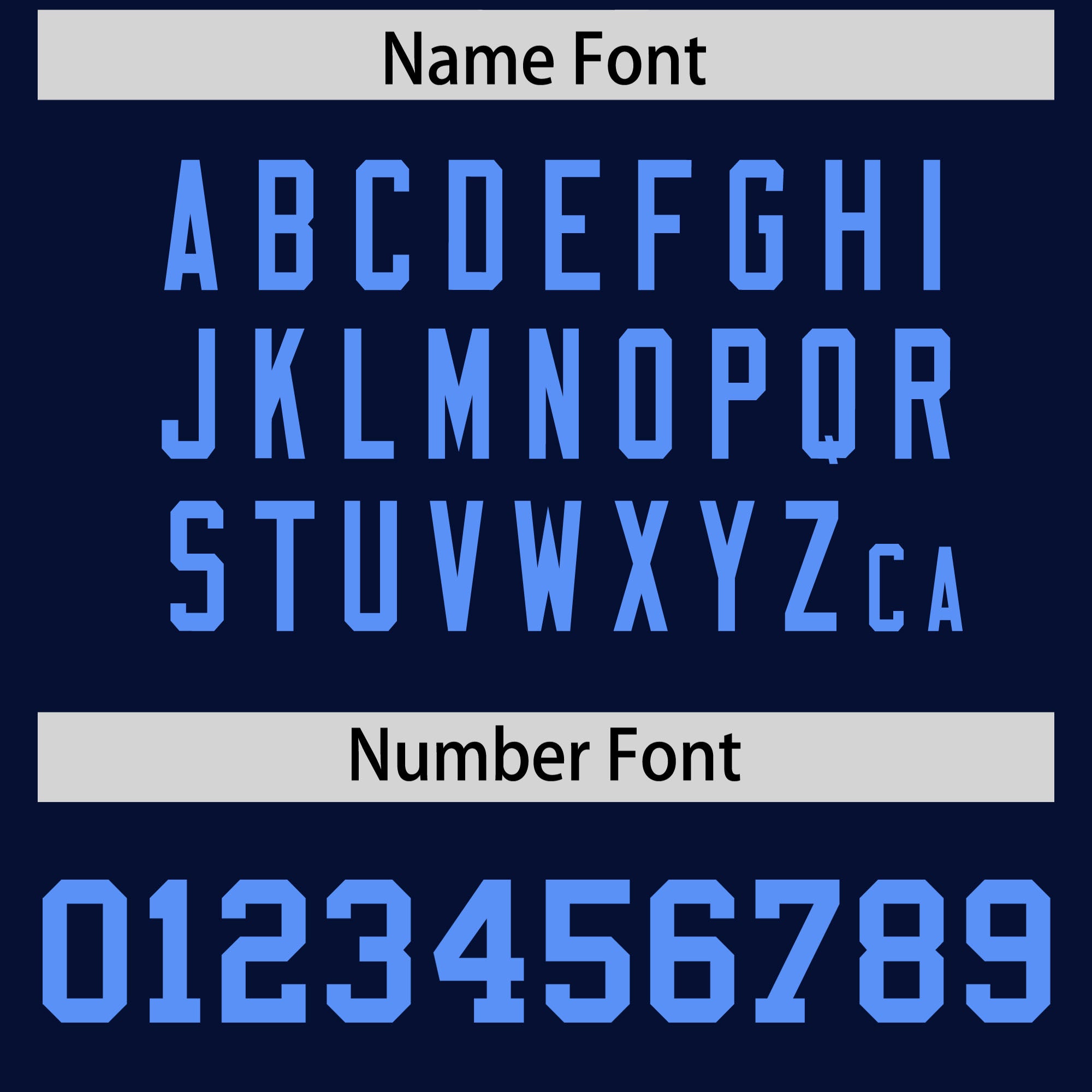 Custom Navy Powder Blue Personalized Neckline Square Classic Authentic Football Jersey