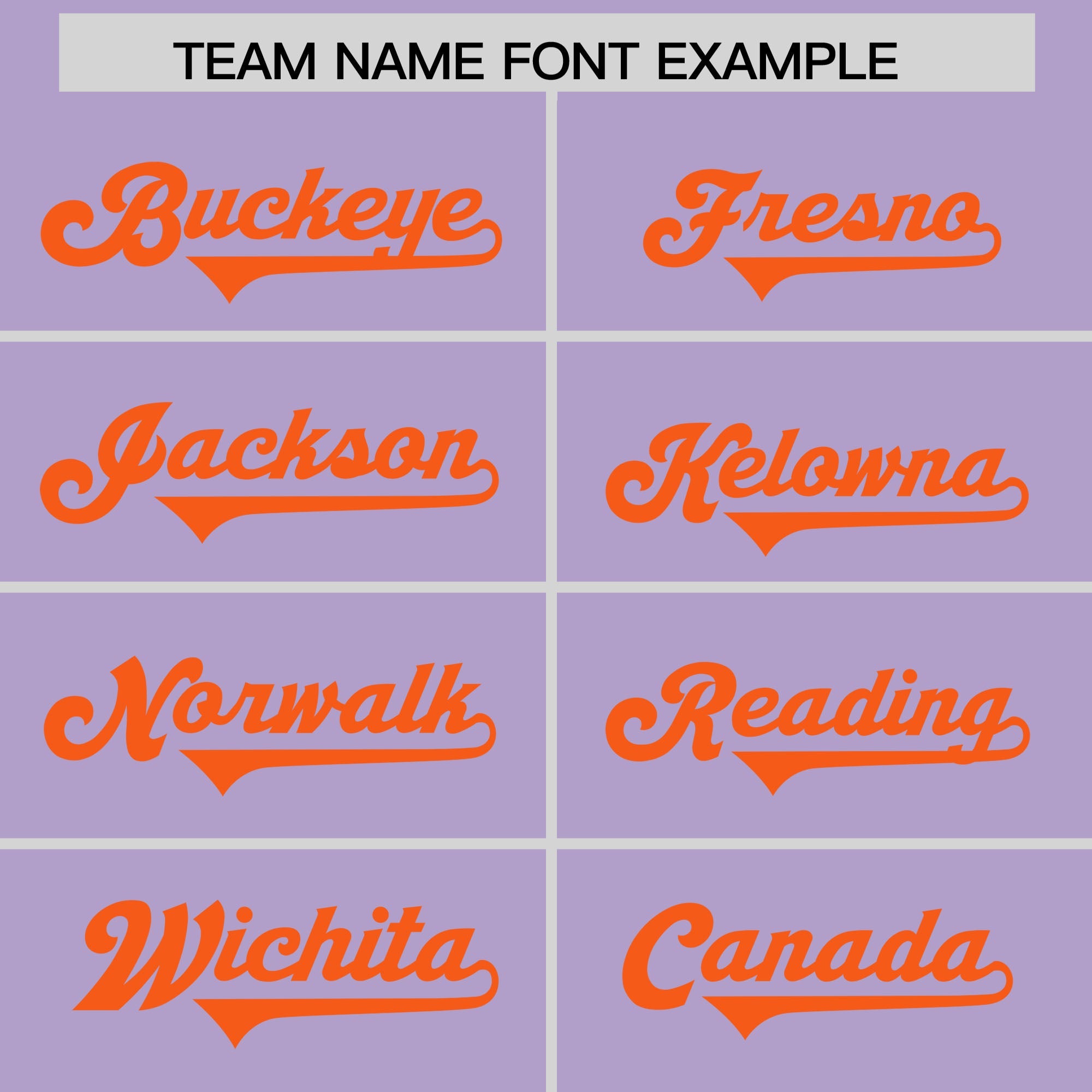 Custom Light Purple Orange Personalized Neckline Square Classic Authentic Football Jersey