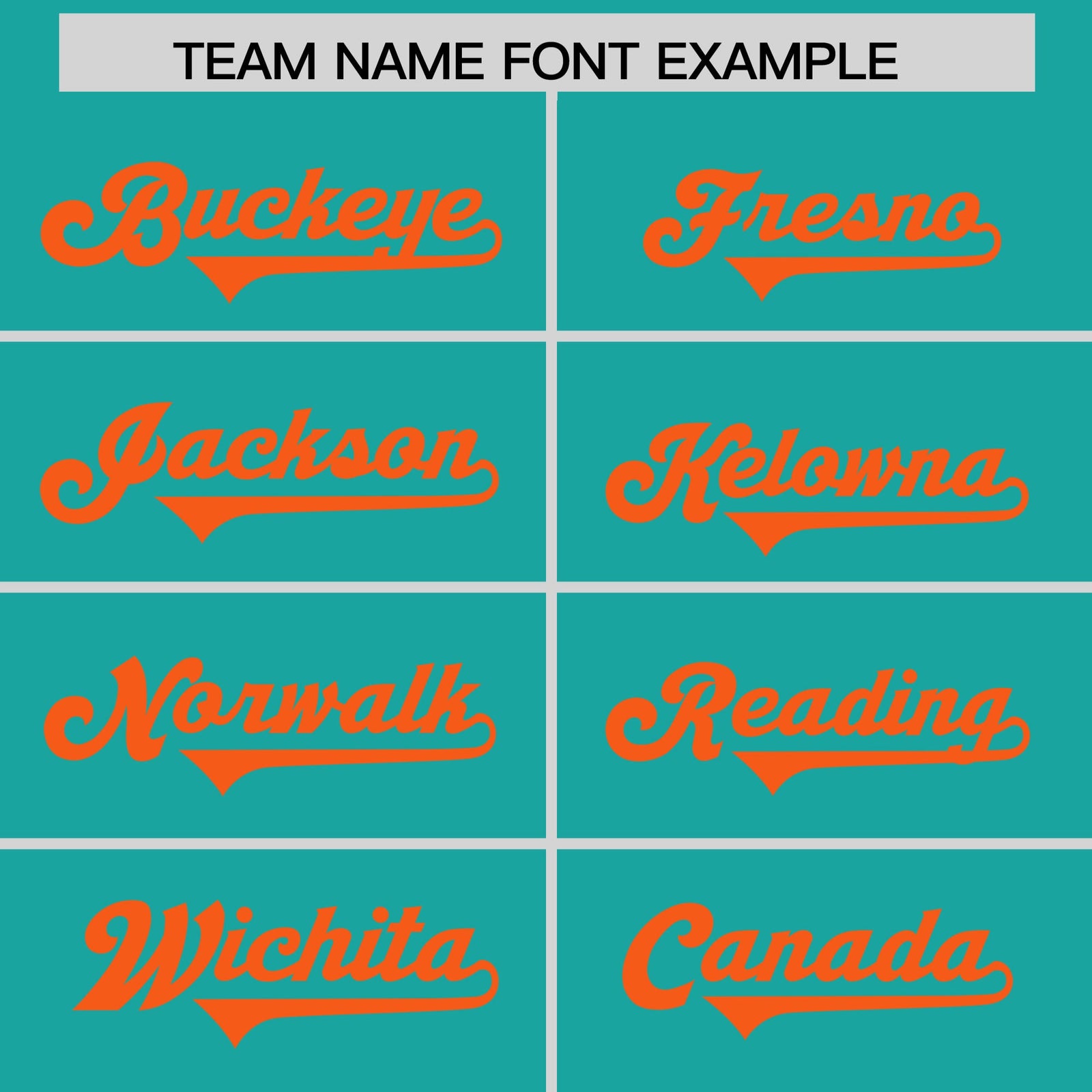 Custom Aqua Orange Personalized Neckline Square Classic Authentic Football Jersey