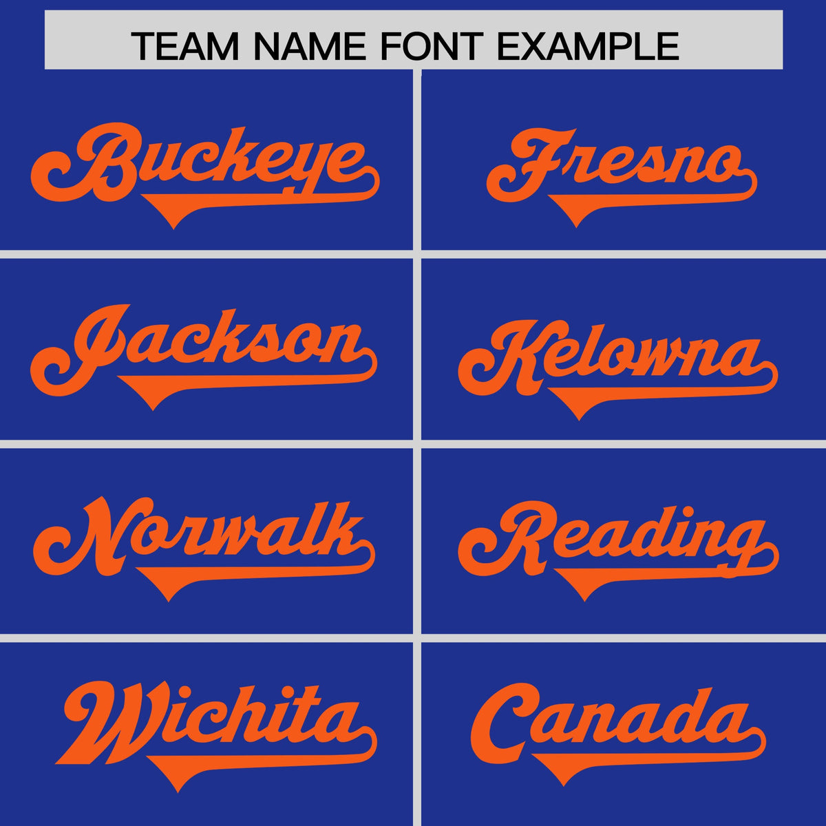 Custom Royal Orange Personalized Neckline Square Classic Authentic Football Jersey