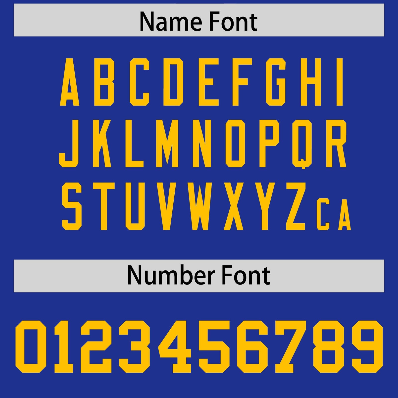 Custom Royal Yellow Personalized Neckline Square Classic Authentic Football Jersey