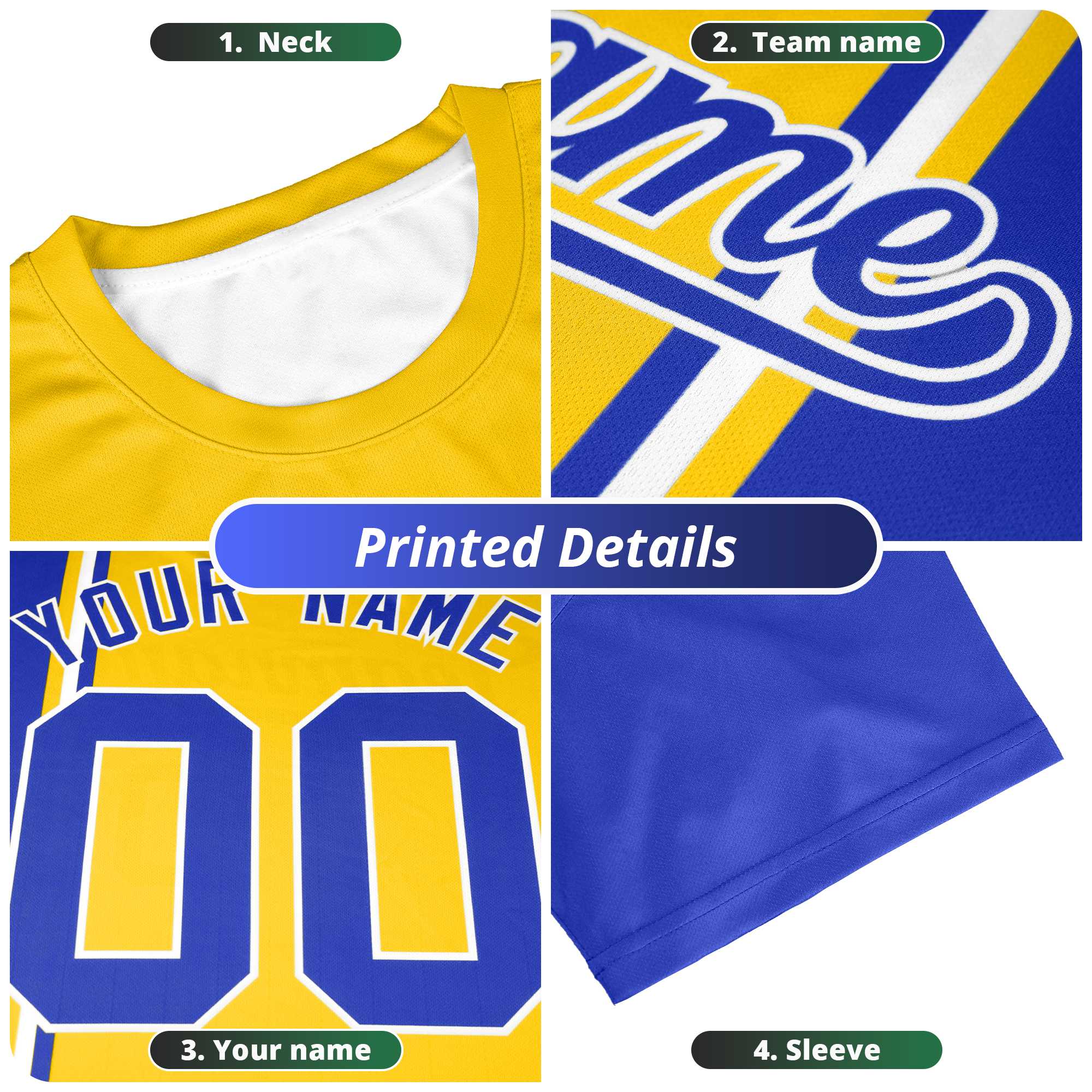 Custom Old Gold Red Personalized Neckline Square Classic Authentic Football Jersey