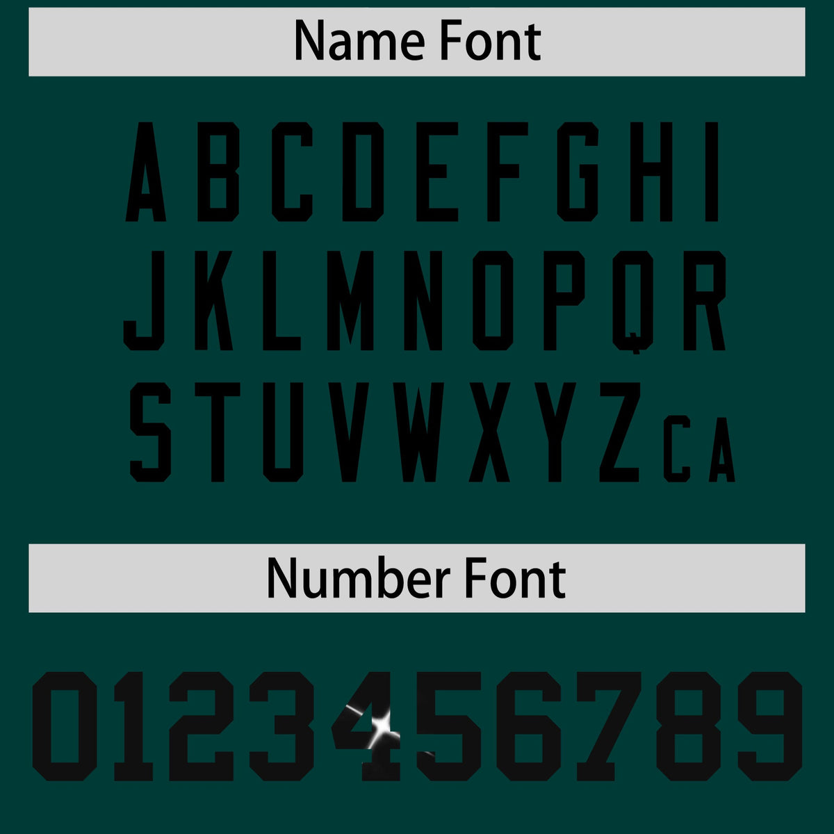 Custom Midnight Green Black sequin lettering Stretch Fabric Football Jersey| KXKSHOP