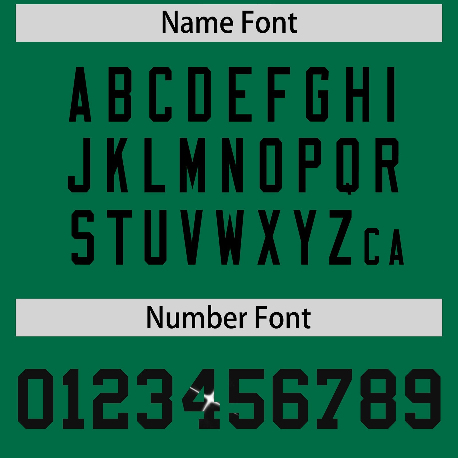 Custom Kelly Green Black sequin lettering Moisture-Wicking Football Jersey| KXKSHOP