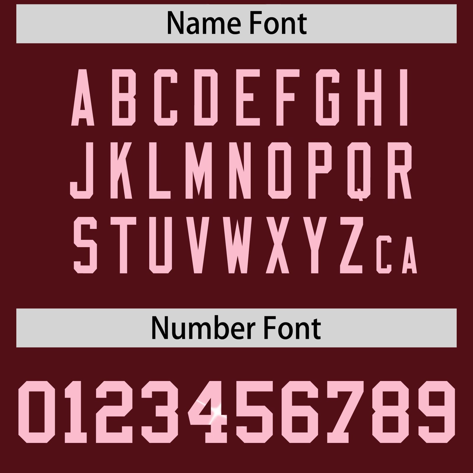 Custom Burgundy Light Pink sequin lettering Moisture-Wicking Football Jersey| KXKSHOP