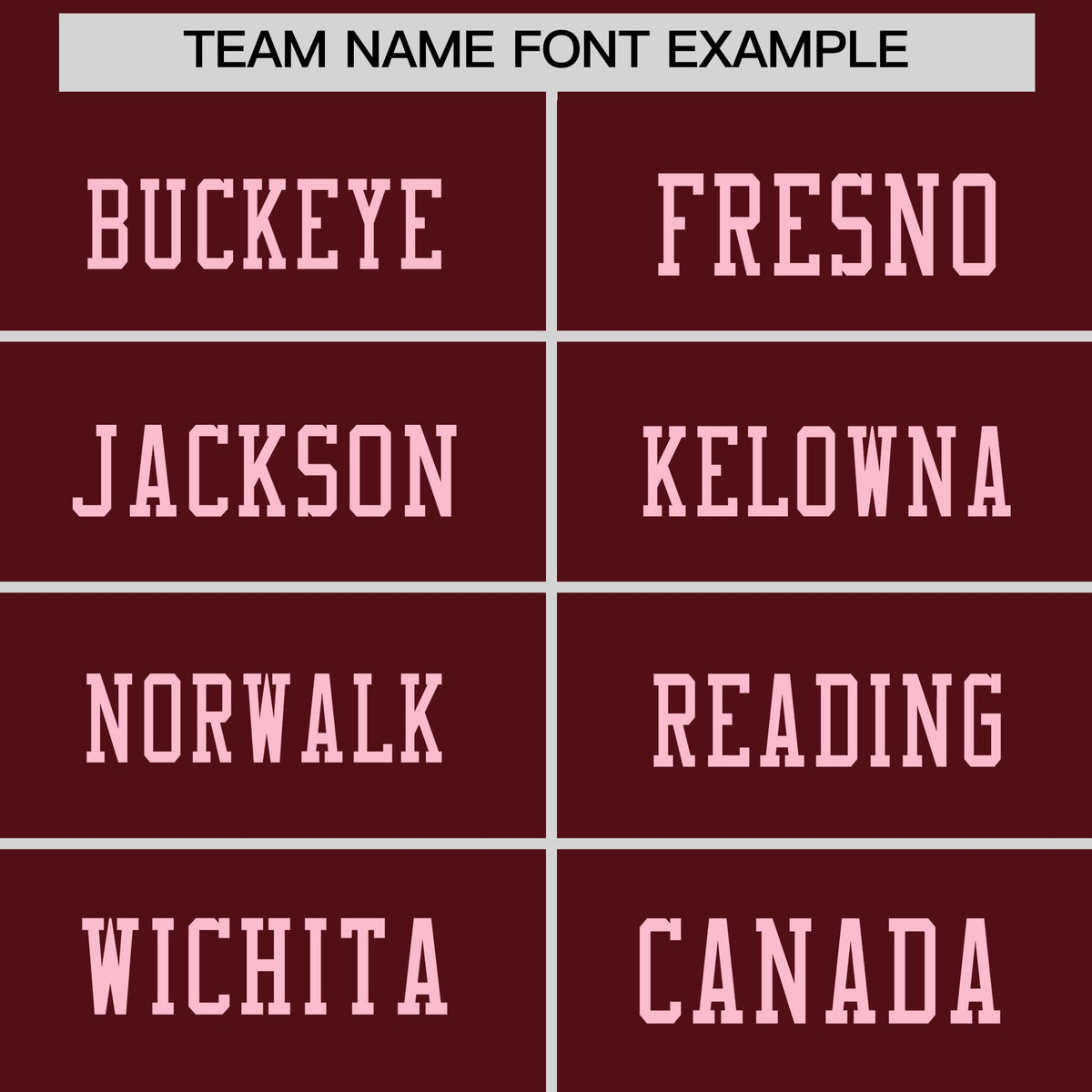Custom Burgundy Light Pink sequin lettering Moisture-Wicking Football Jersey| KXKSHOP