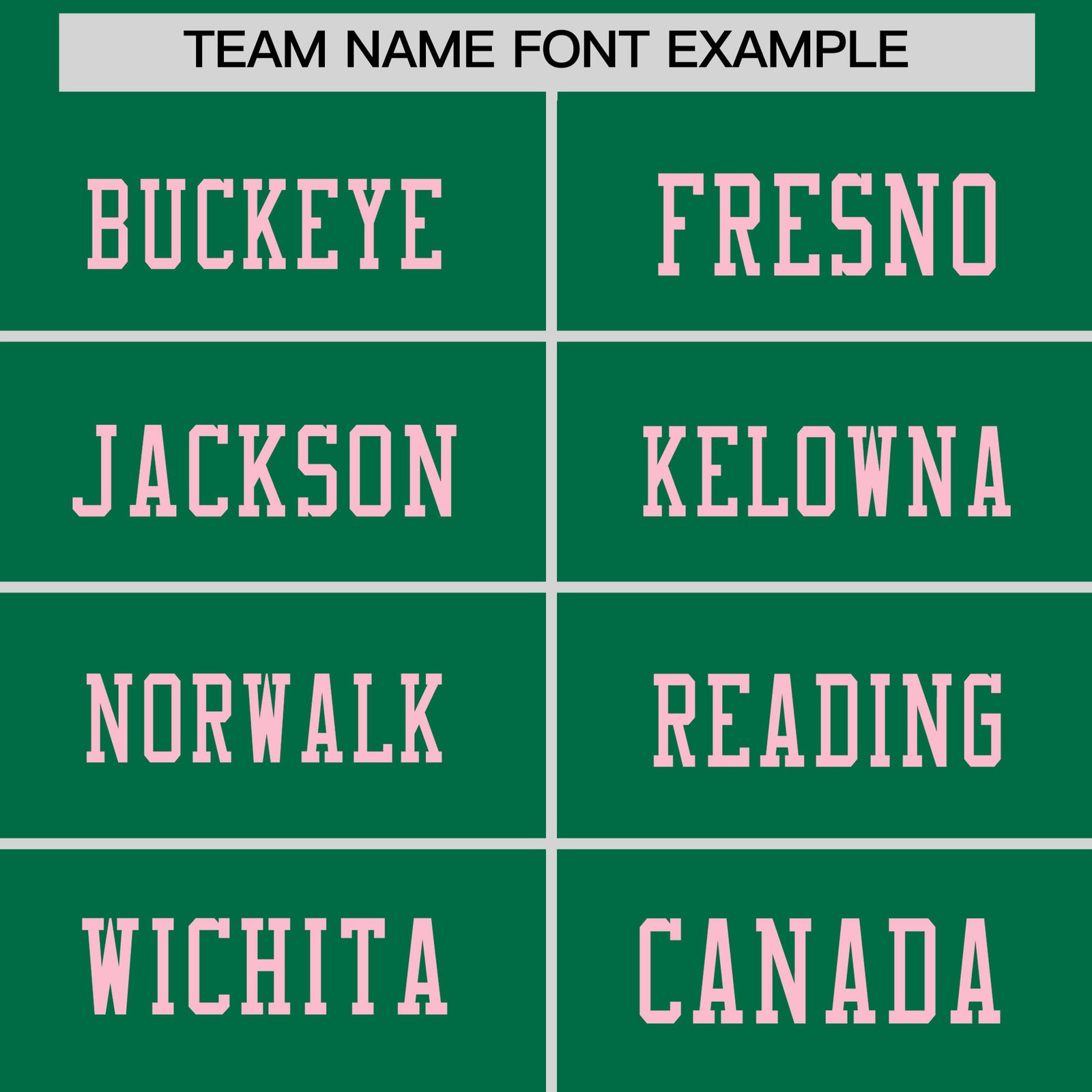 Custom Kelly Green Light Pink sequin lettering Stretch Fabric Football Jersey| KXKSHOP
