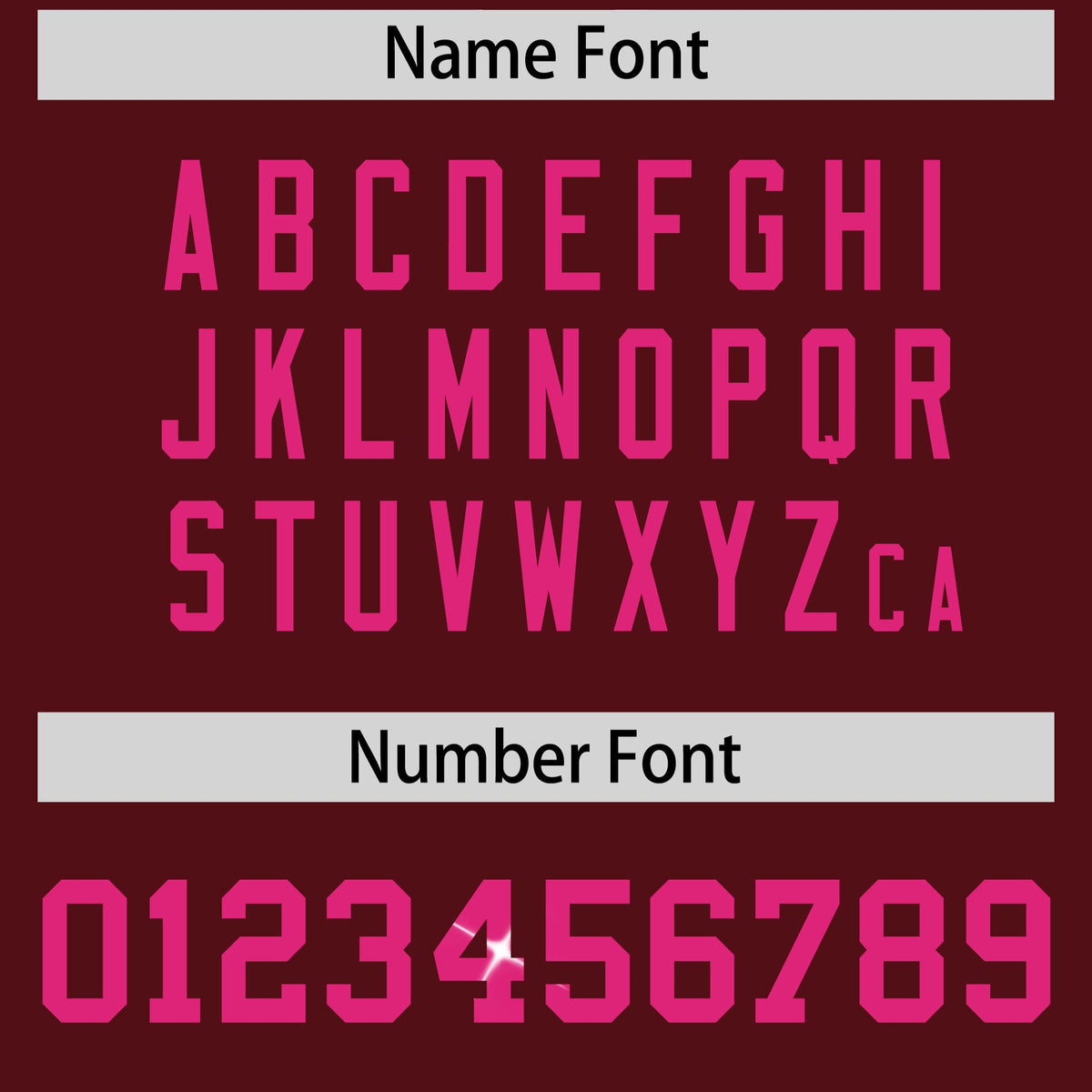Custom Burgundy Pink sequin lettering Stretch Fabric Football Jersey| KXKSHOP