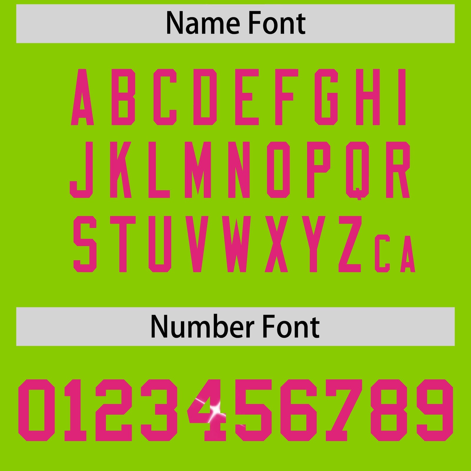 Custom Neon Green Pink sequin lettering Stretch Fabric Football Jersey| KXKSHOP