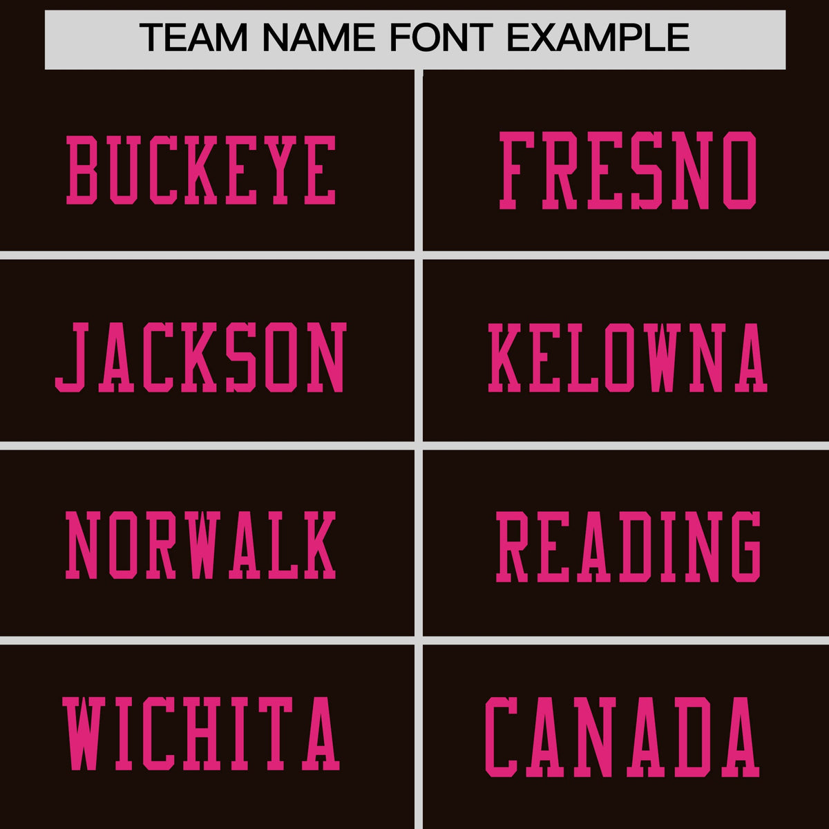 Custom Brown Pink sequin lettering Moisture-Wicking Football Jersey| KXKSHOP
