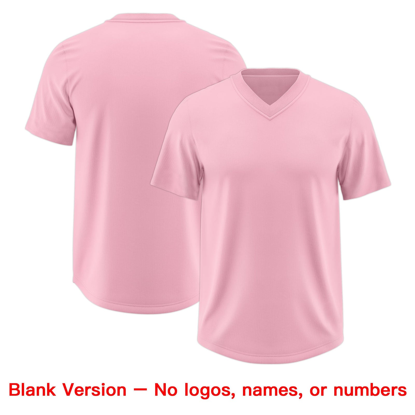 Custom Light Pink Pink sequin lettering Breathable Football Jersey| KXKSHOP