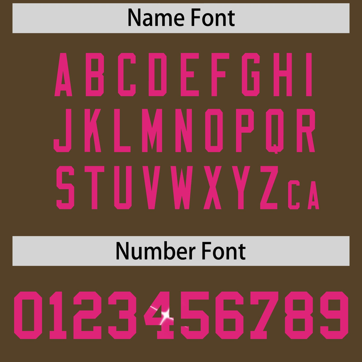 Custom Light Brown Pink sequin lettering Stretch Fabric Football Jersey| KXKSHOP