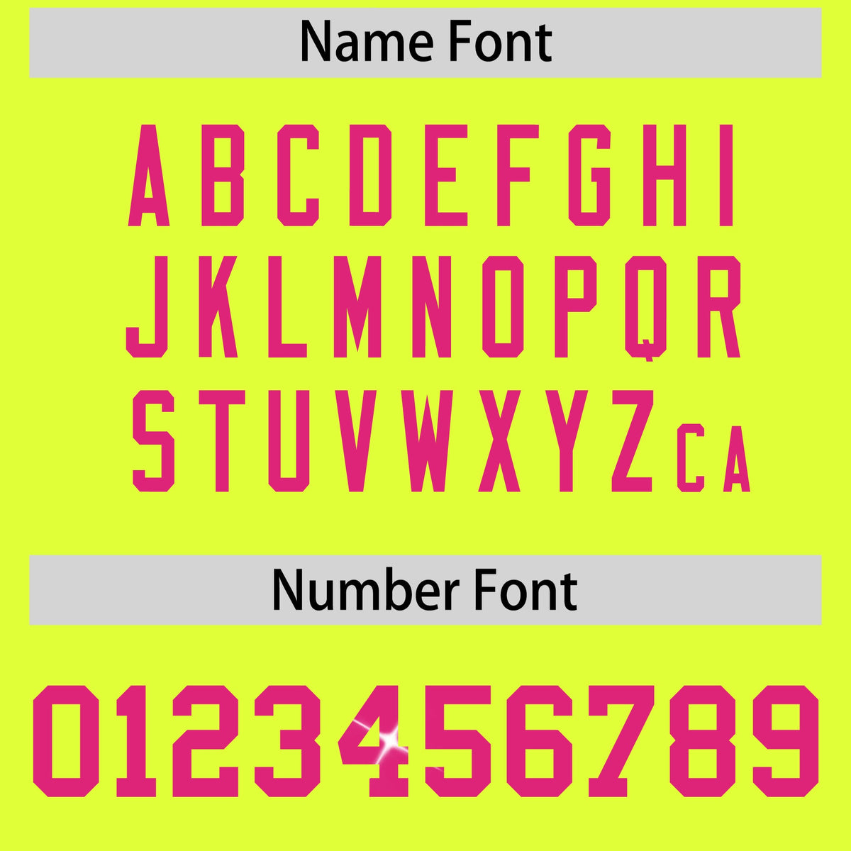 Custom Fluorescent Green Pink sequin lettering Moisture-Wicking Football Jersey| KXKSHOP