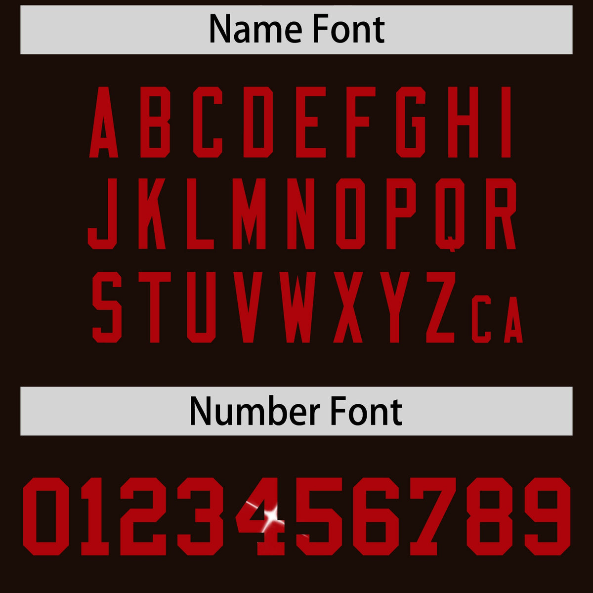 Custom Brown Red sequin lettering Moisture-Wicking Football Jersey| KXKSHOP