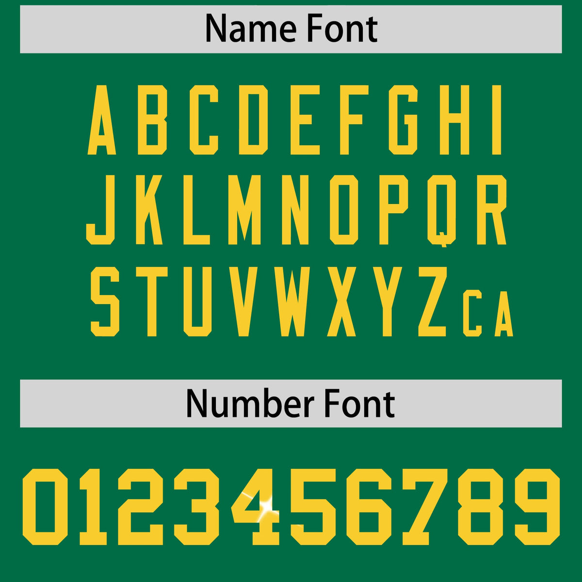 Custom Kelly Green Gold sequin lettering Moisture-Wicking Football Jersey| KXKSHOP