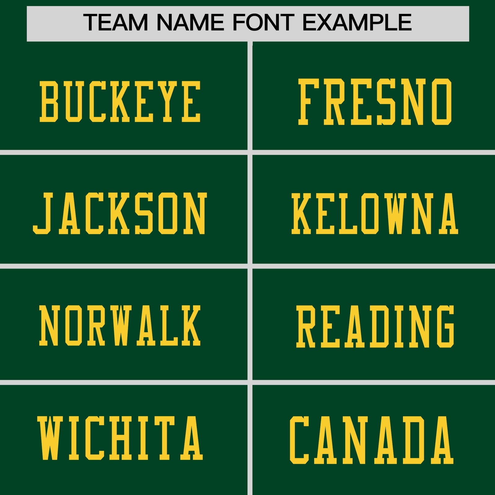 Custom Dark Green Gold sequin lettering Stretch Fabric Football Jersey| KXKSHOP