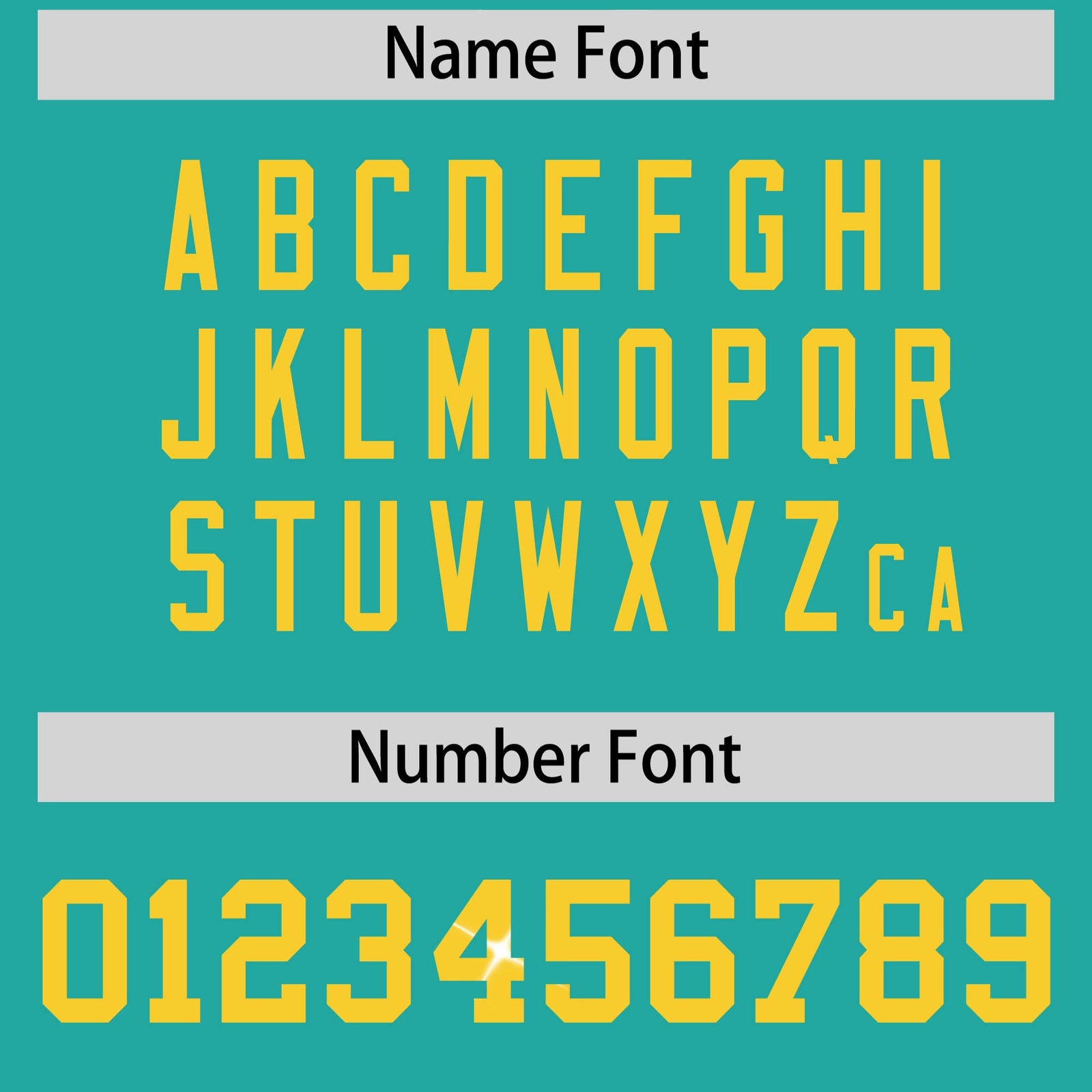 Custom Teal Gold sequin lettering Moisture-Wicking Football Jersey| KXKSHOP
