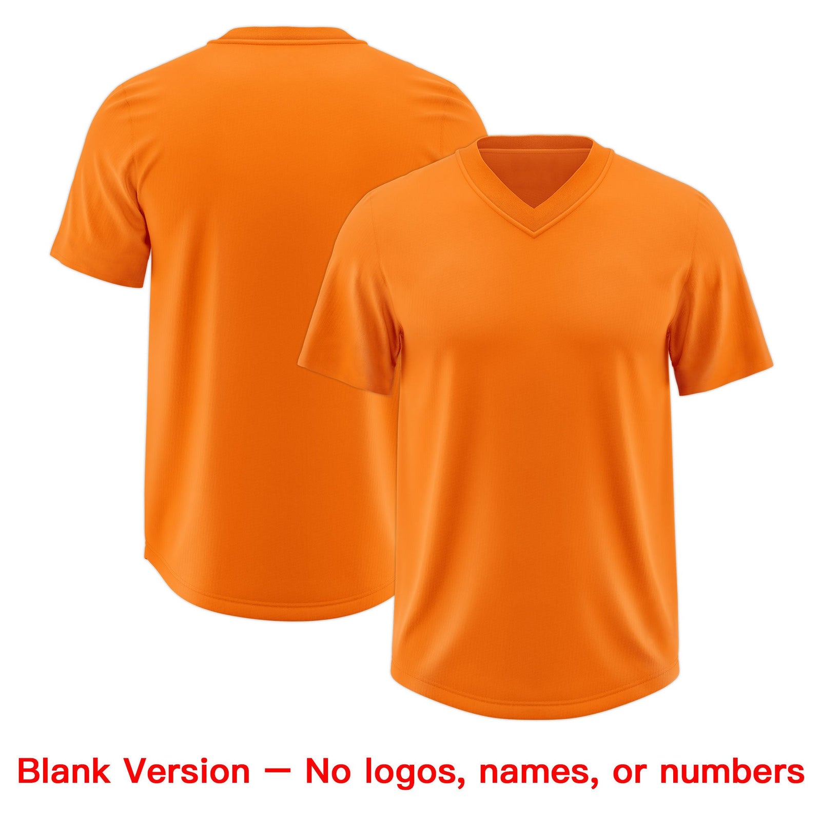 Custom Orange Gold sequin lettering Breathable Football Jersey| KXKSHOP