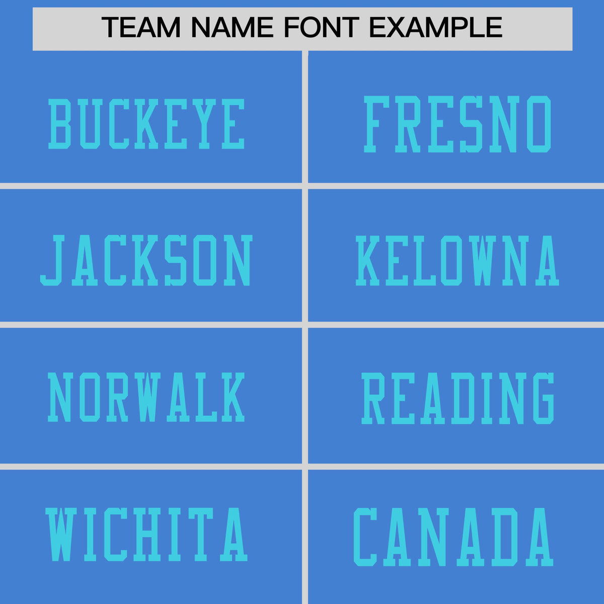 Custom Powder Blue Sky Blue sequin lettering Stretch Fabric Football Jersey| KXKSHOP