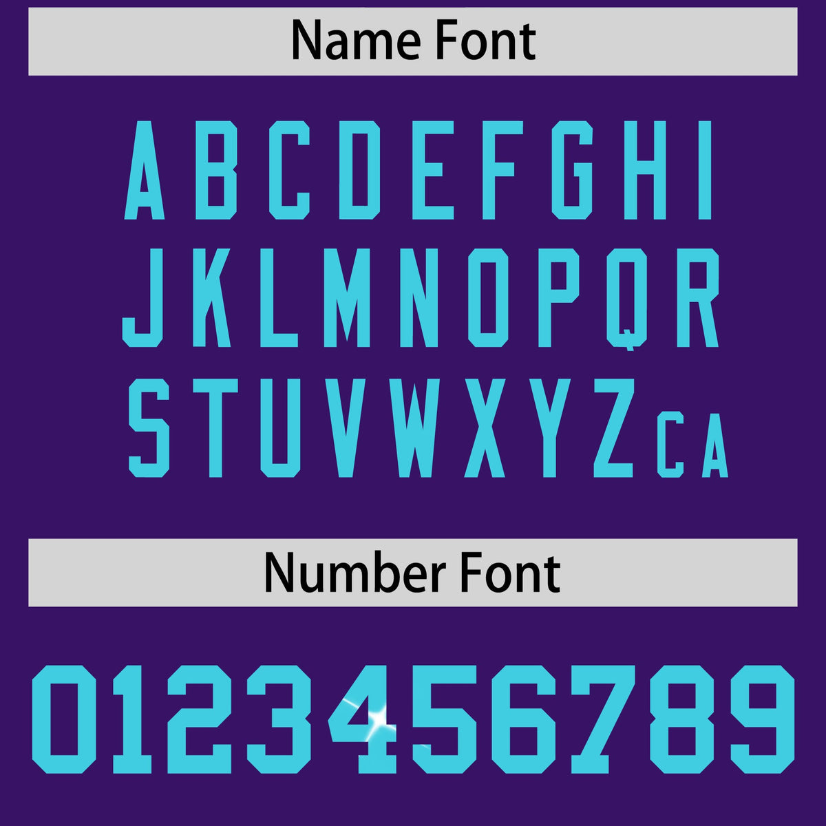 Custom Purple Sky Blue sequin lettering Breathable Football Jersey| KXKSHOP