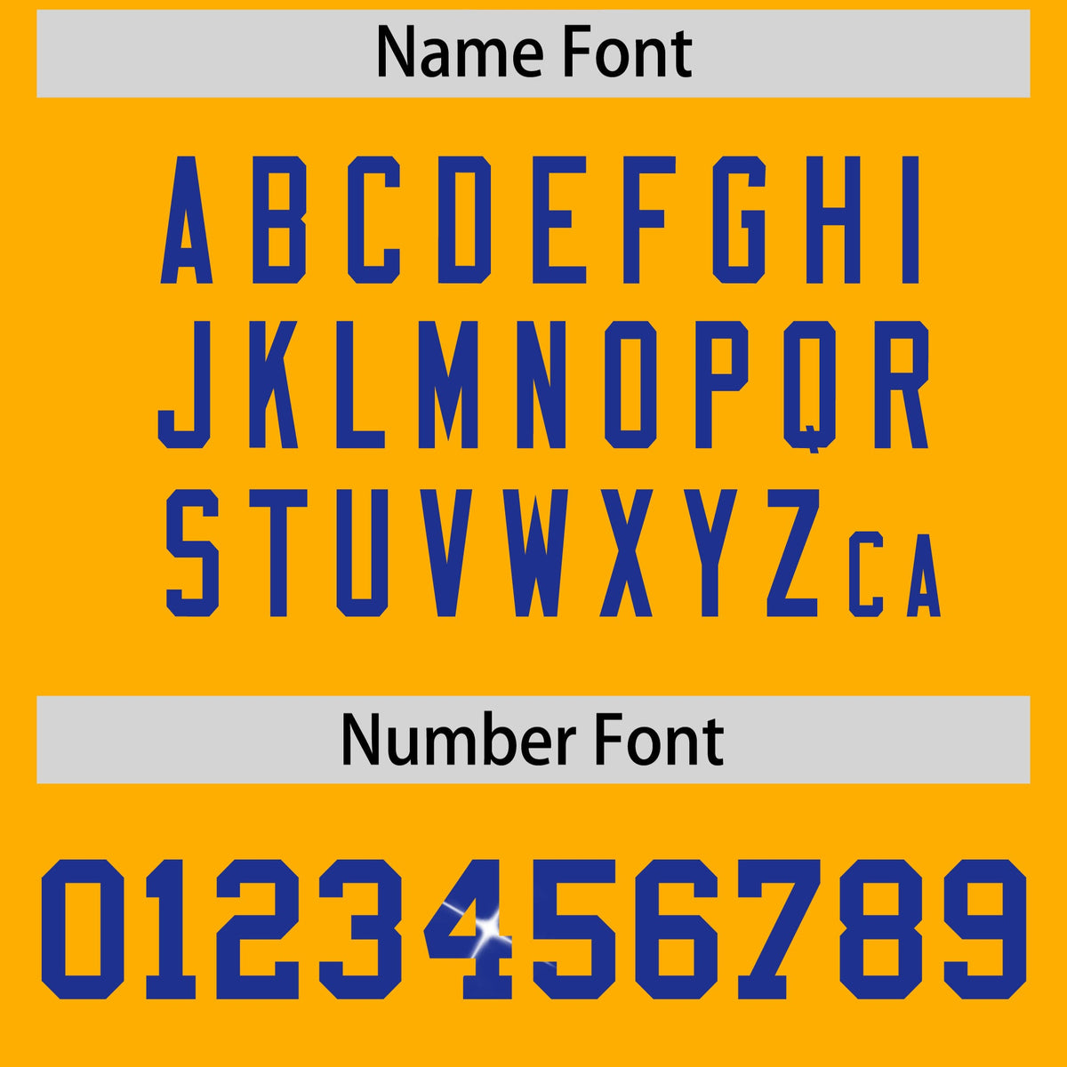 Custom Yellow Royal Blue sequin lettering Breathable Football Jersey| KXKSHOP